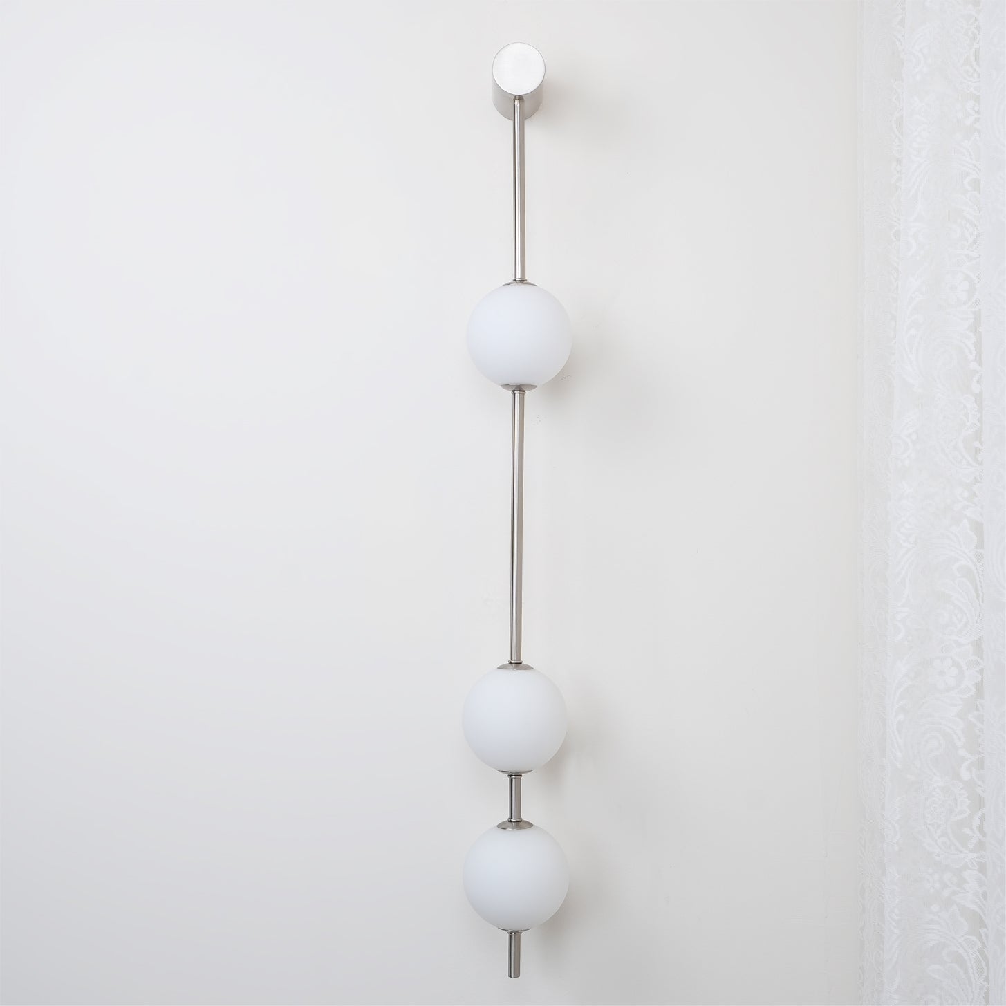 Lustra Wall Lamp Vertical Balls Brass - Letslighting