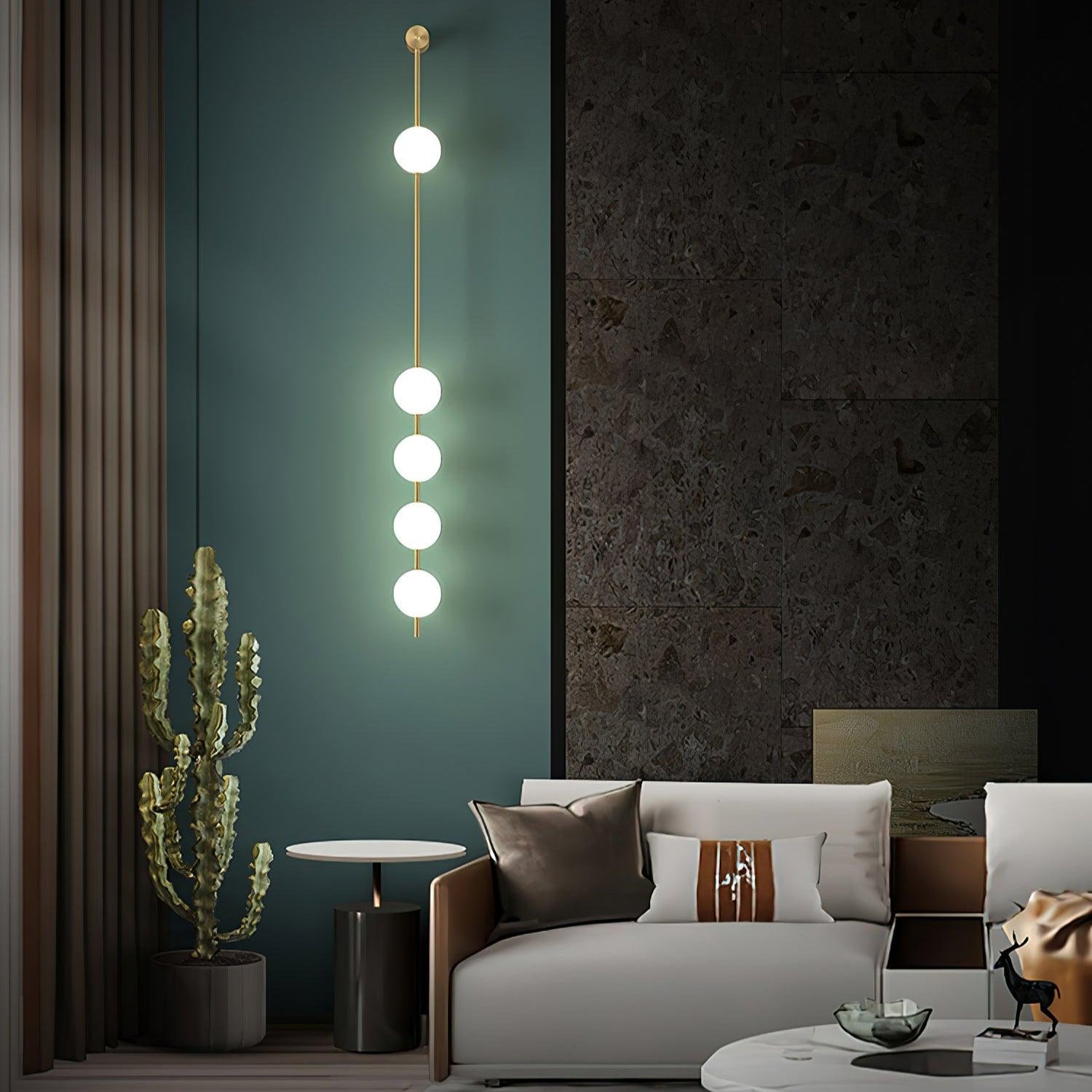 Valentina Vertical Balls Wall Lamp - Letslighting