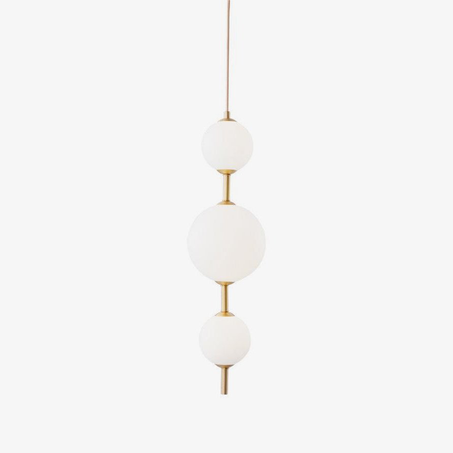 Velloran Brass Plastic Pendant Lamp - Letslighting