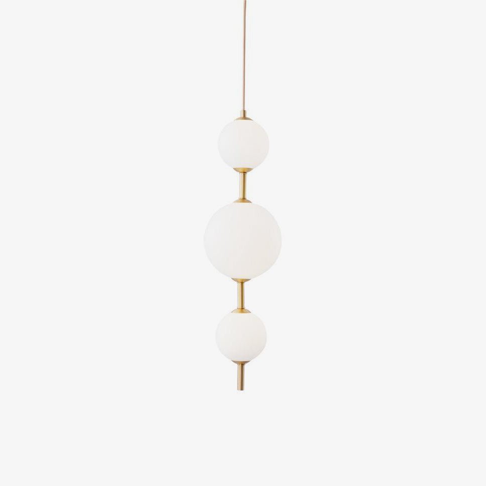 Velloran Brass Plastic Pendant Lamp - Letslighting