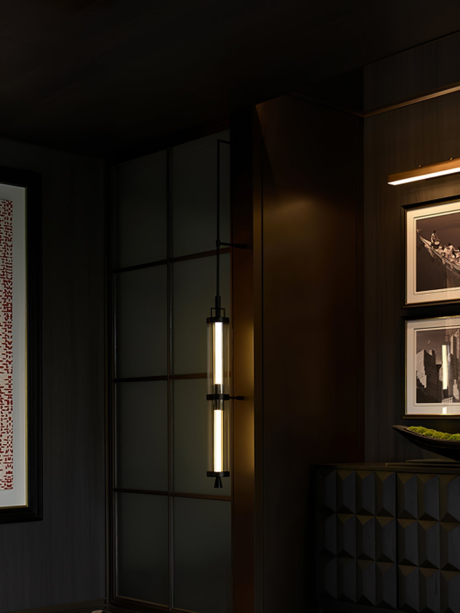 Vertical Modern Minimalist Sconce Wall Lamp - Letslighting