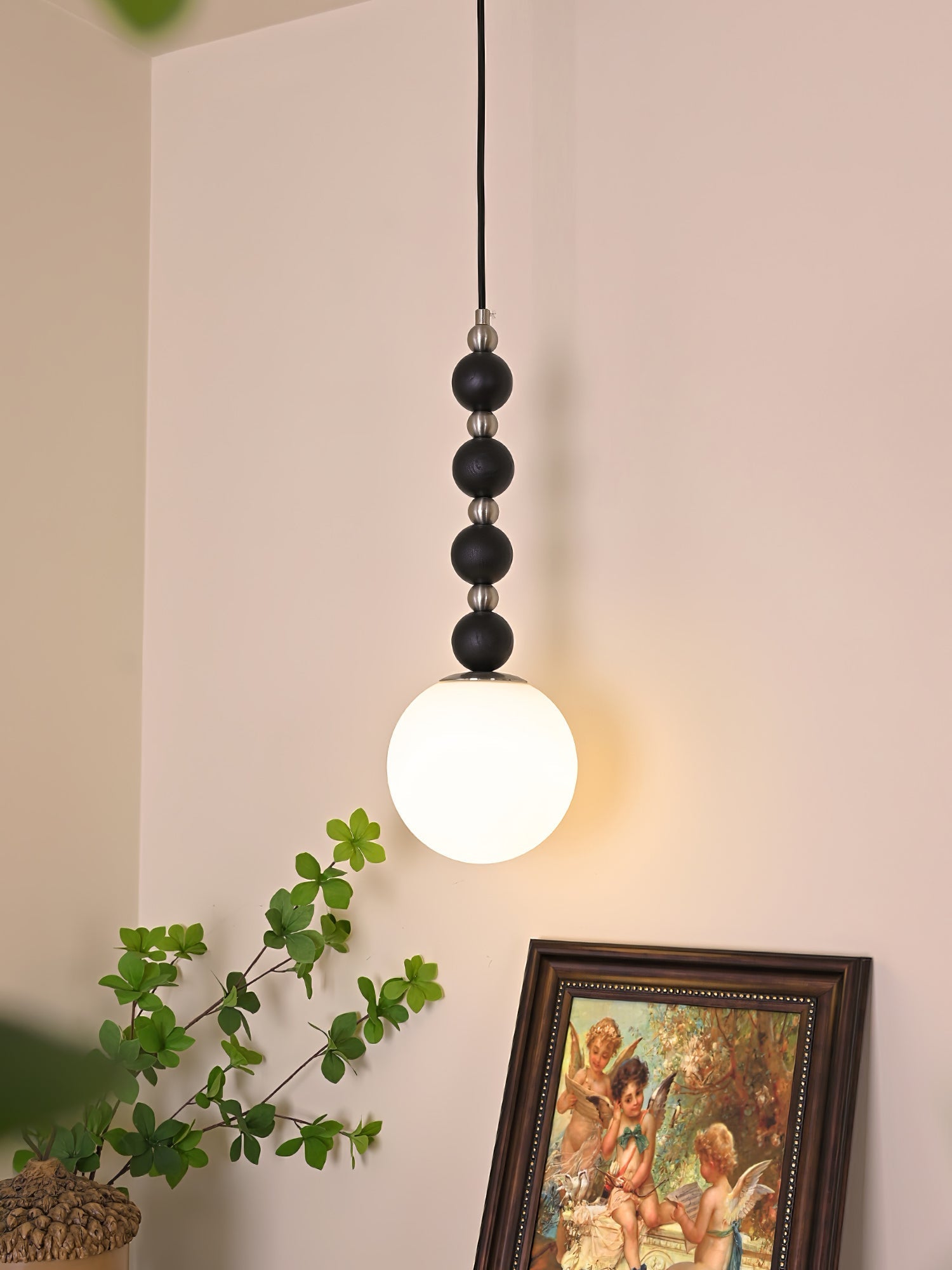 Golie Minimalist Wood Pendant Lamp - Letslighting