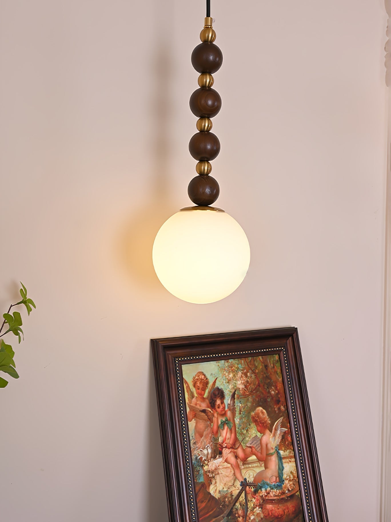 Golie Minimalist Wood Pendant Lamp - Letslighting