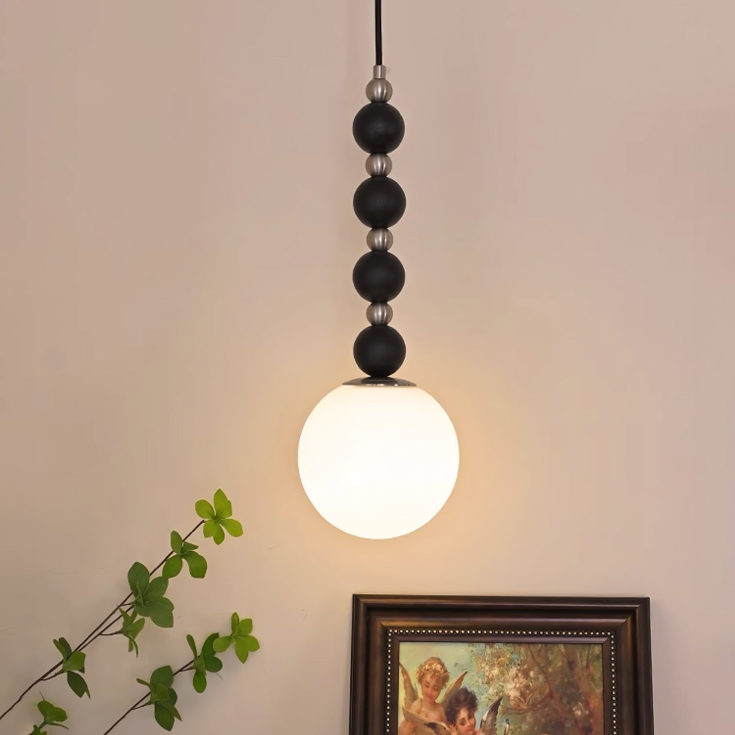 Golie Minimalist Wood Pendant Lamp - Letslighting