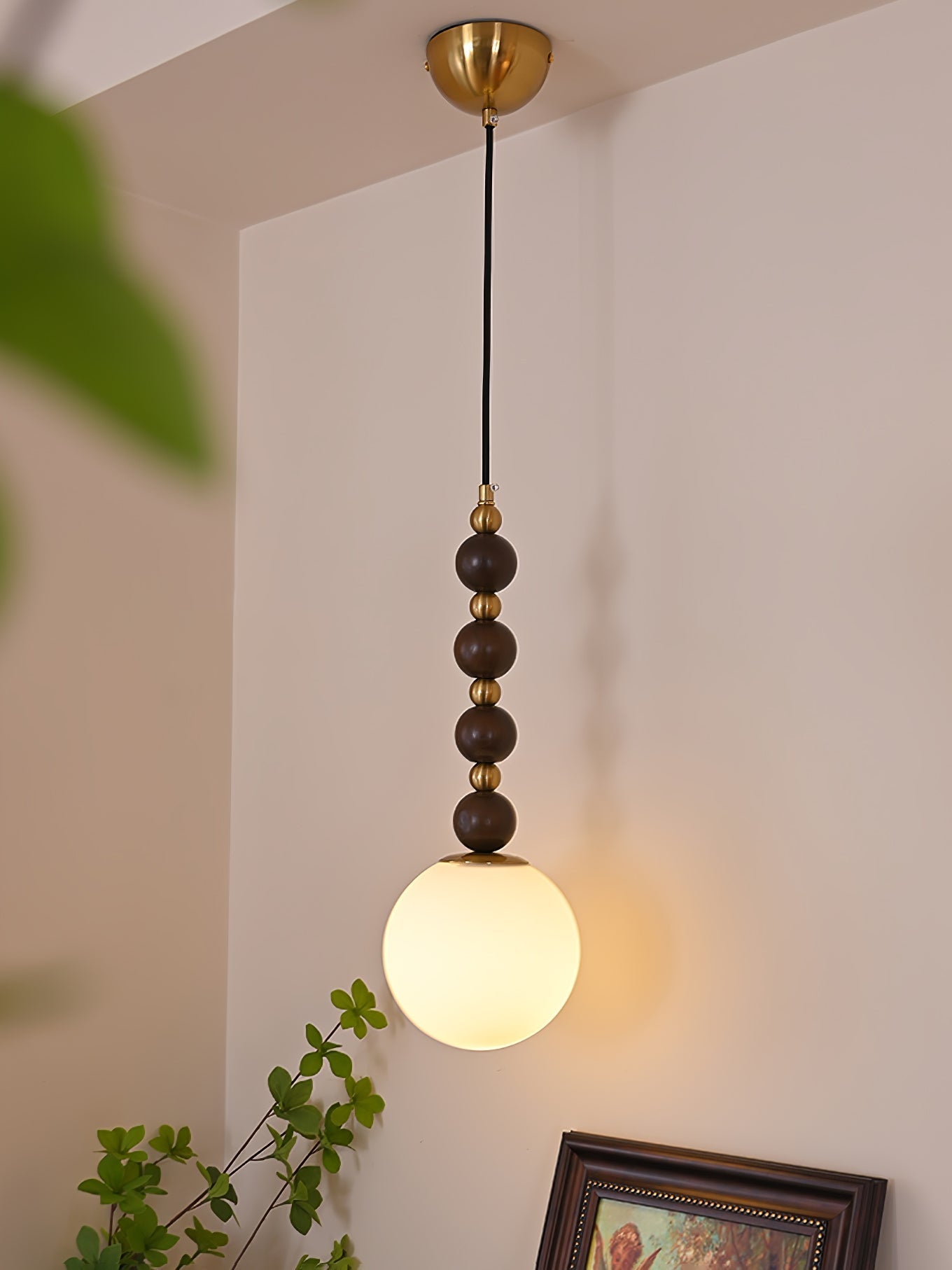 Golie Minimalist Wood Pendant Lamp - Letslighting