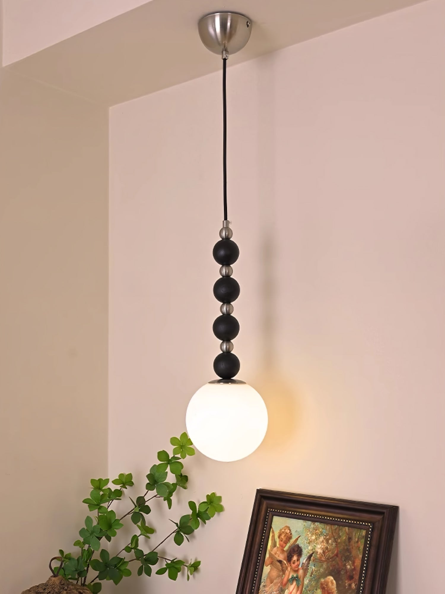 Golie Minimalist Wood Pendant Lamp - Letslighting