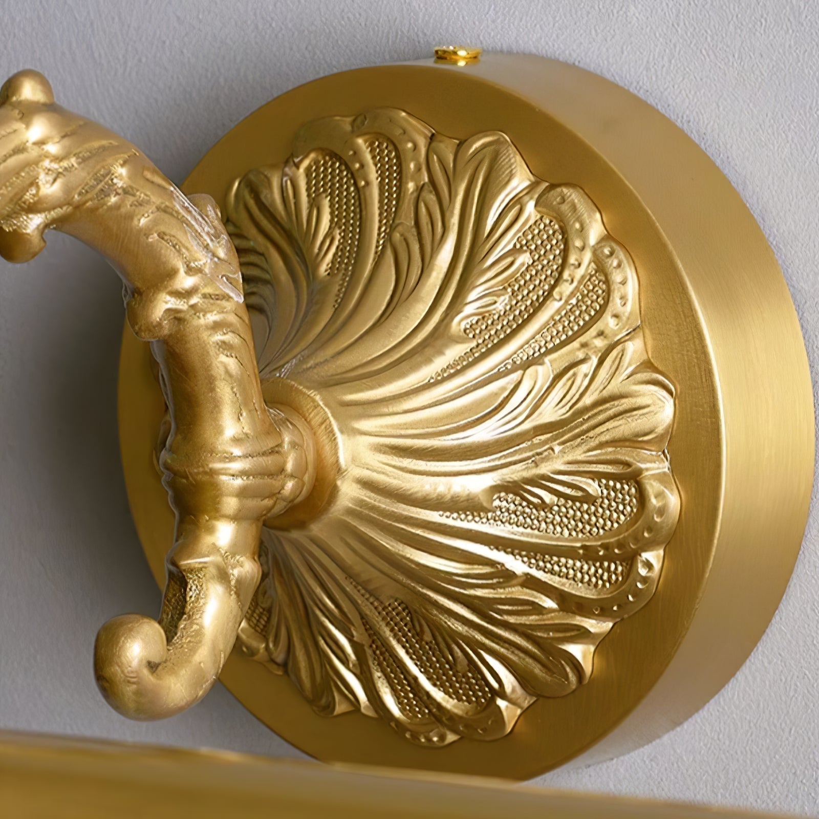 Unorir Premium Nordic Art Vanity Brass Wall Light - Letslighting