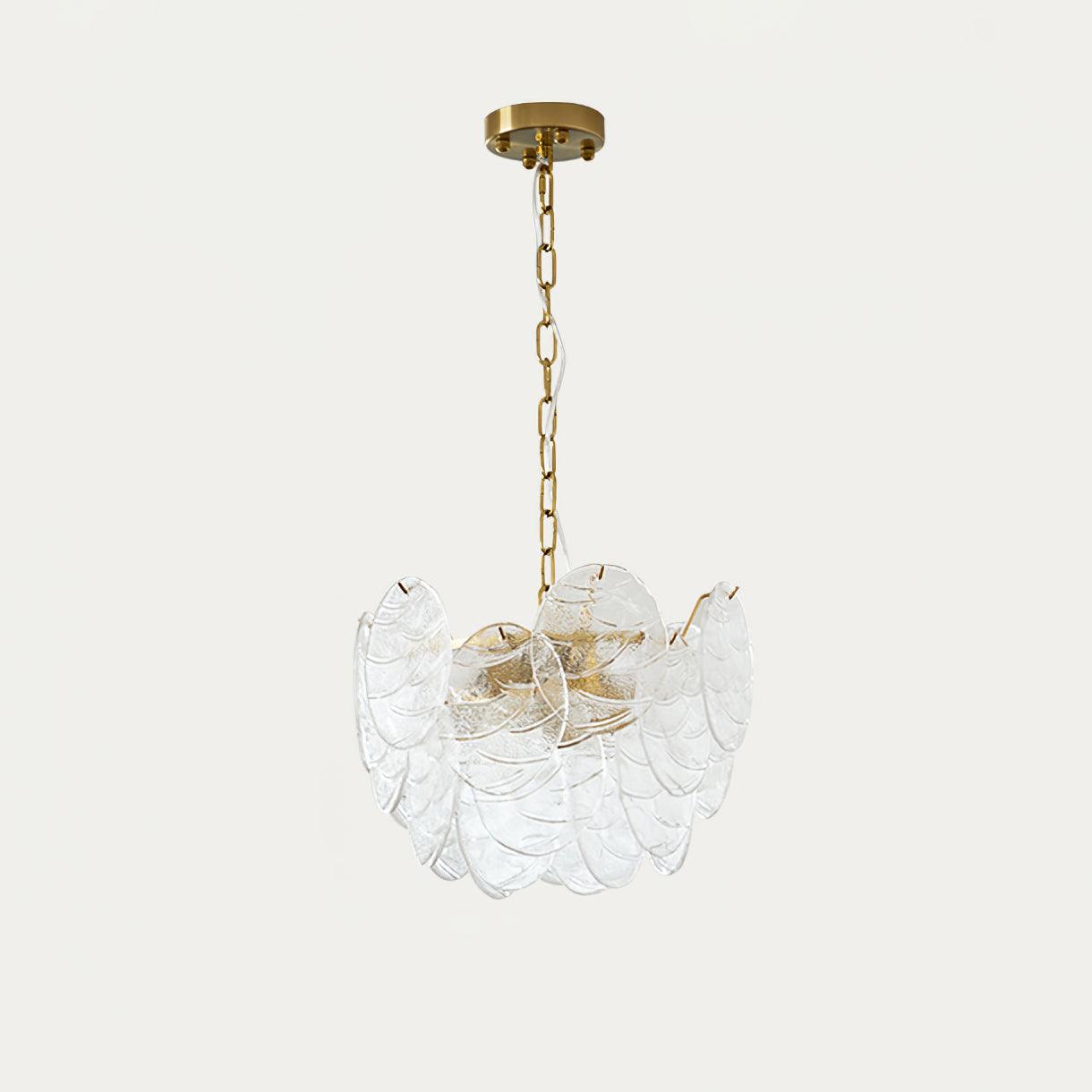 Leaf Vintage Glass Chandelier - Letslighting
