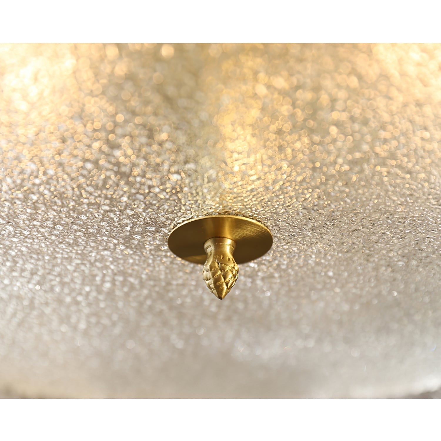 Cashaor Postmodern Luxury Brass Glass Chandelier - Letslighting