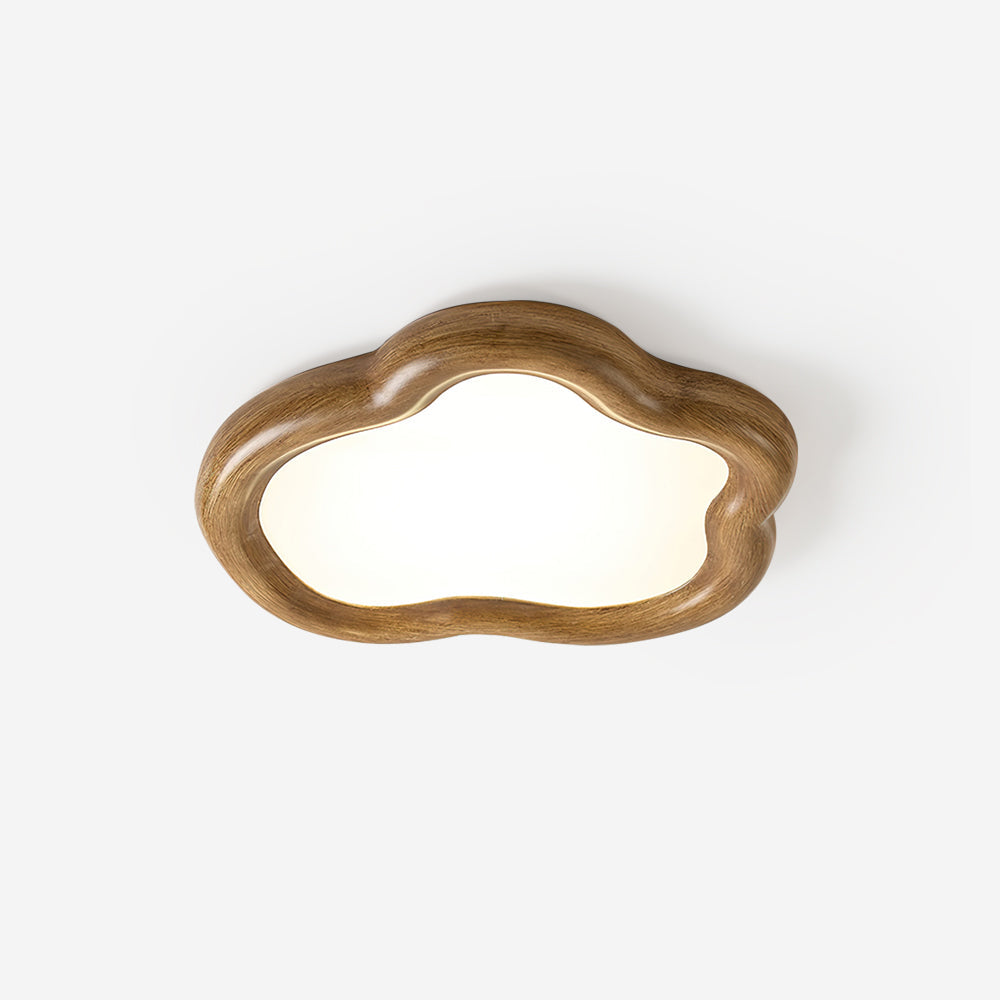 Blyno Wooden Cloud Ceiling Light - Letslighting