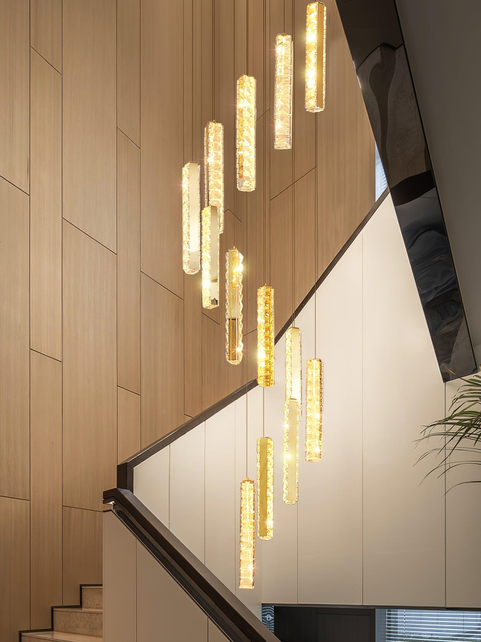 Lustra Chandelier Villa Forci Pendant Silver Modern - Letslighting