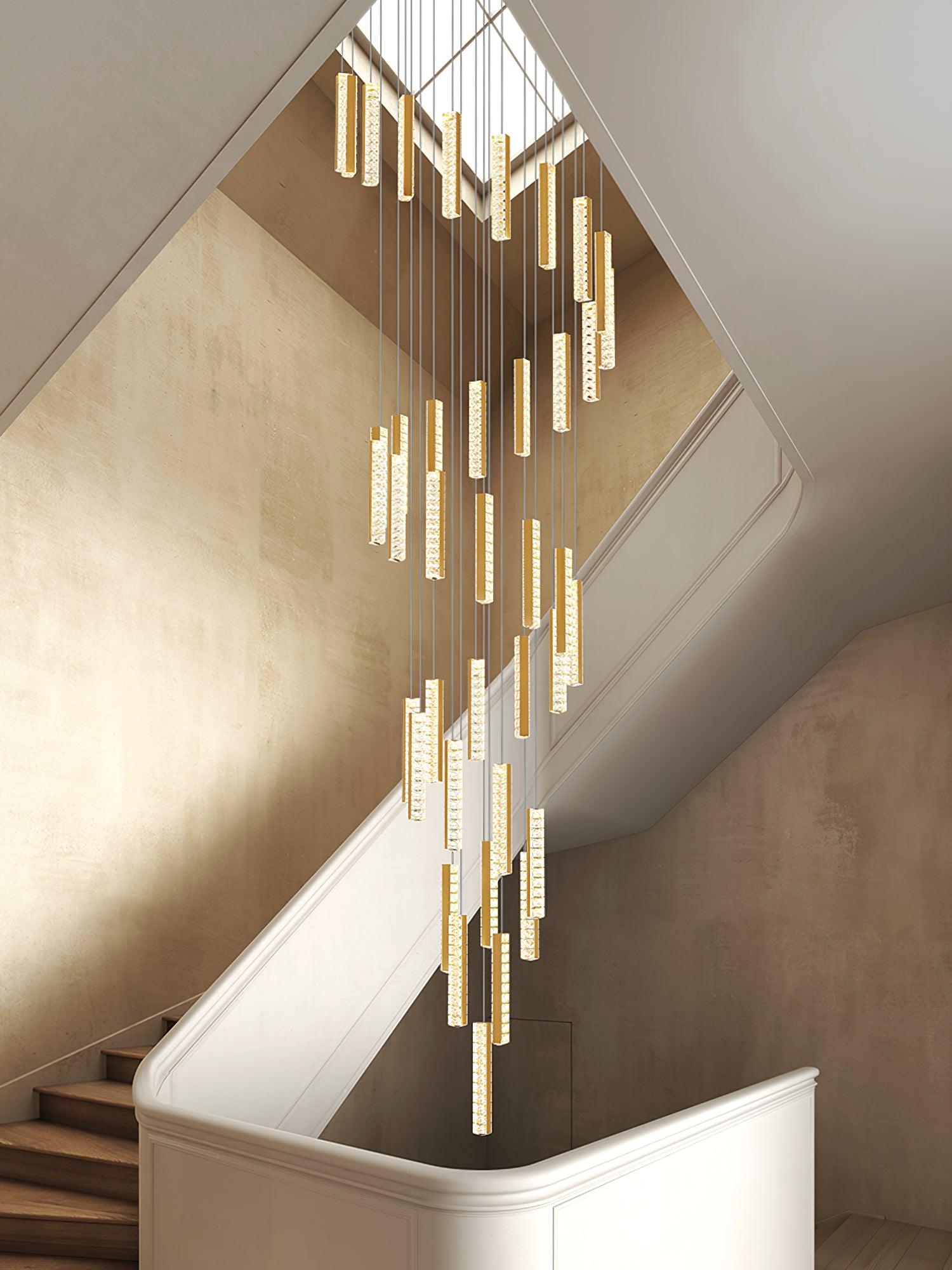 Lustra Chandelier Villa Forci Pendant Silver Modern - Letslighting