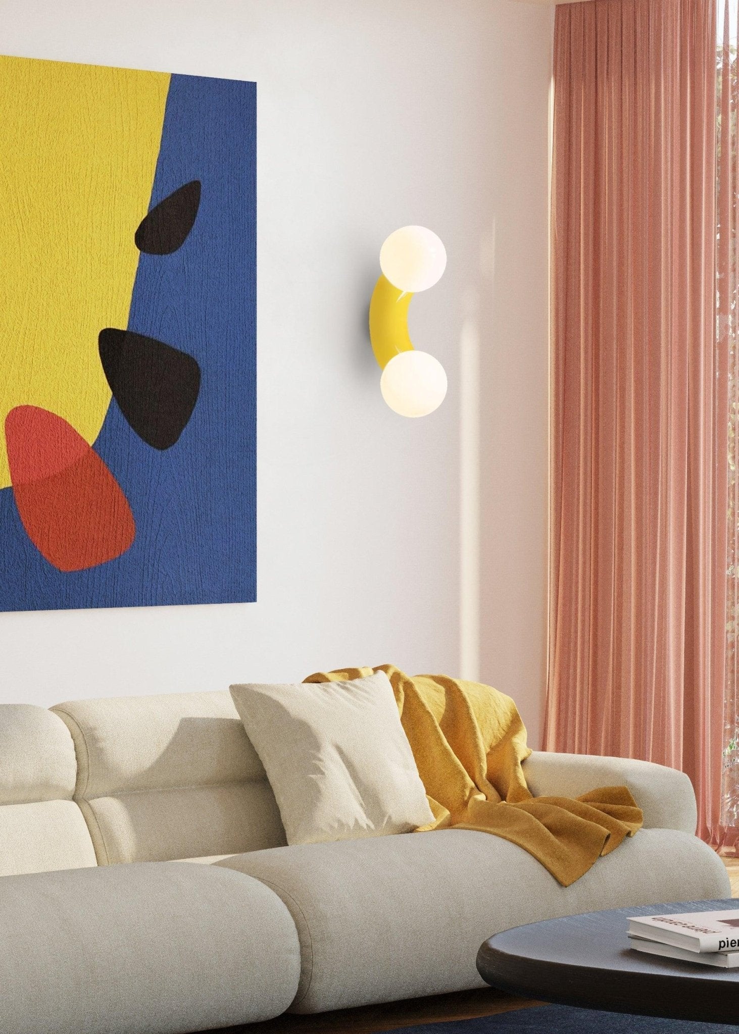 Ithaara Premium Nordic Art Glass Wall Lamp - Letslighting