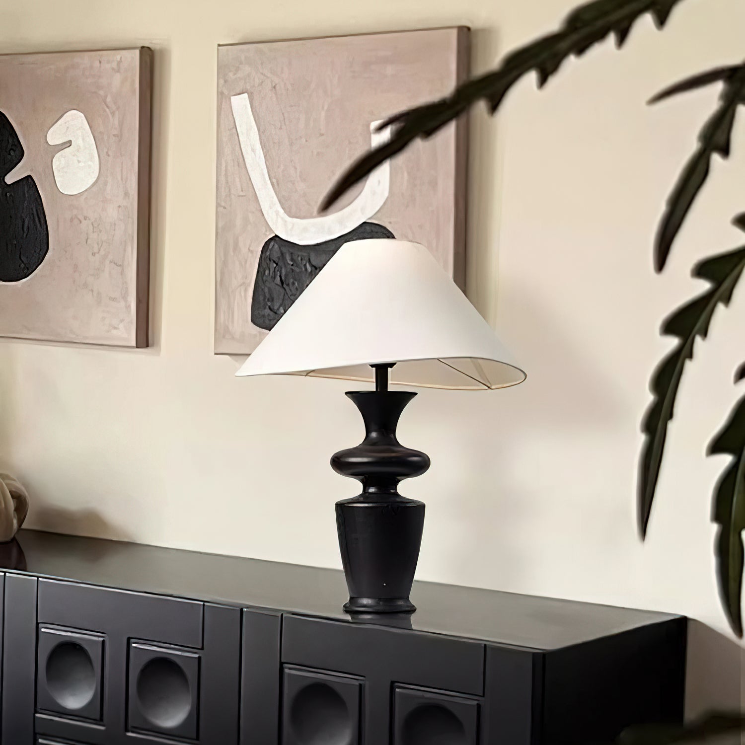 Vino Modern Wood Table Lamp