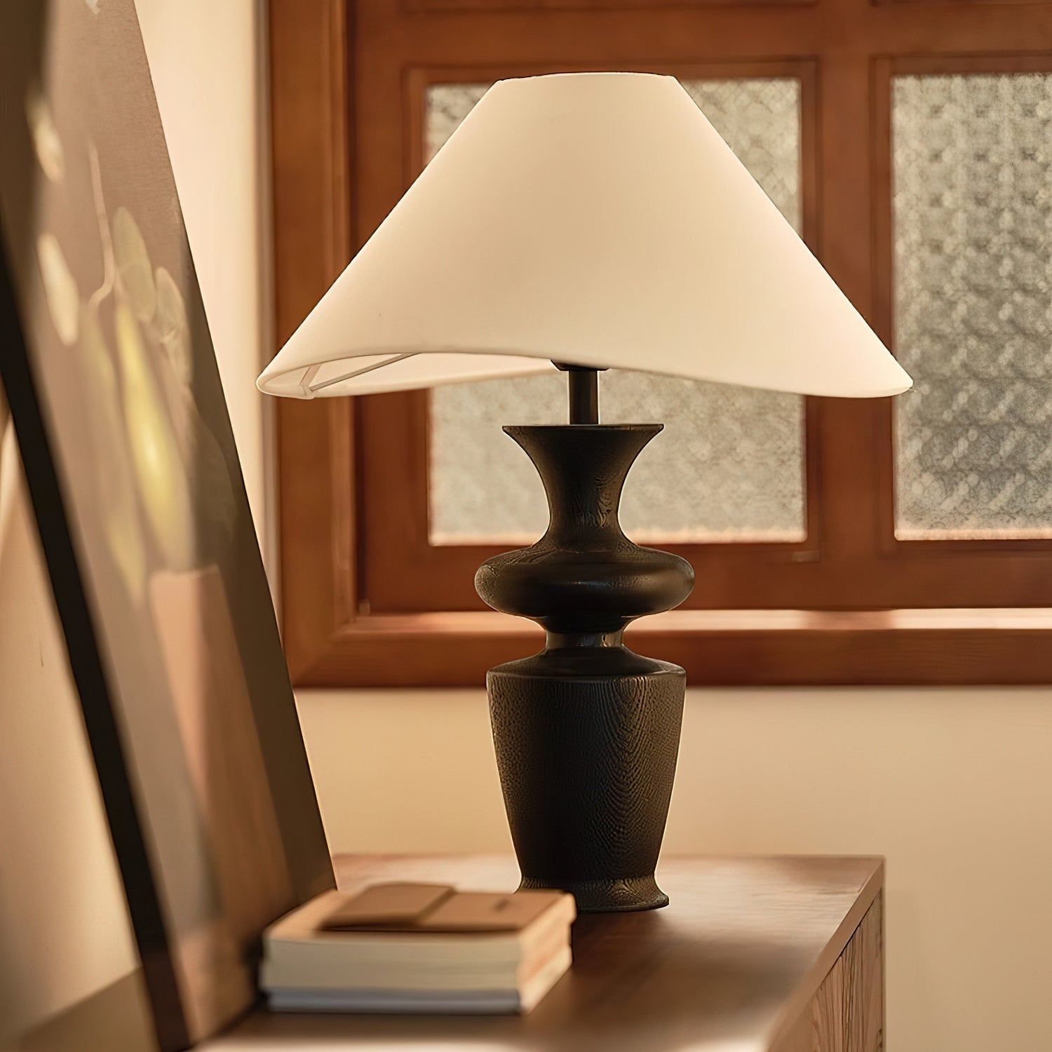 Vino Modern Wood Table Lamp