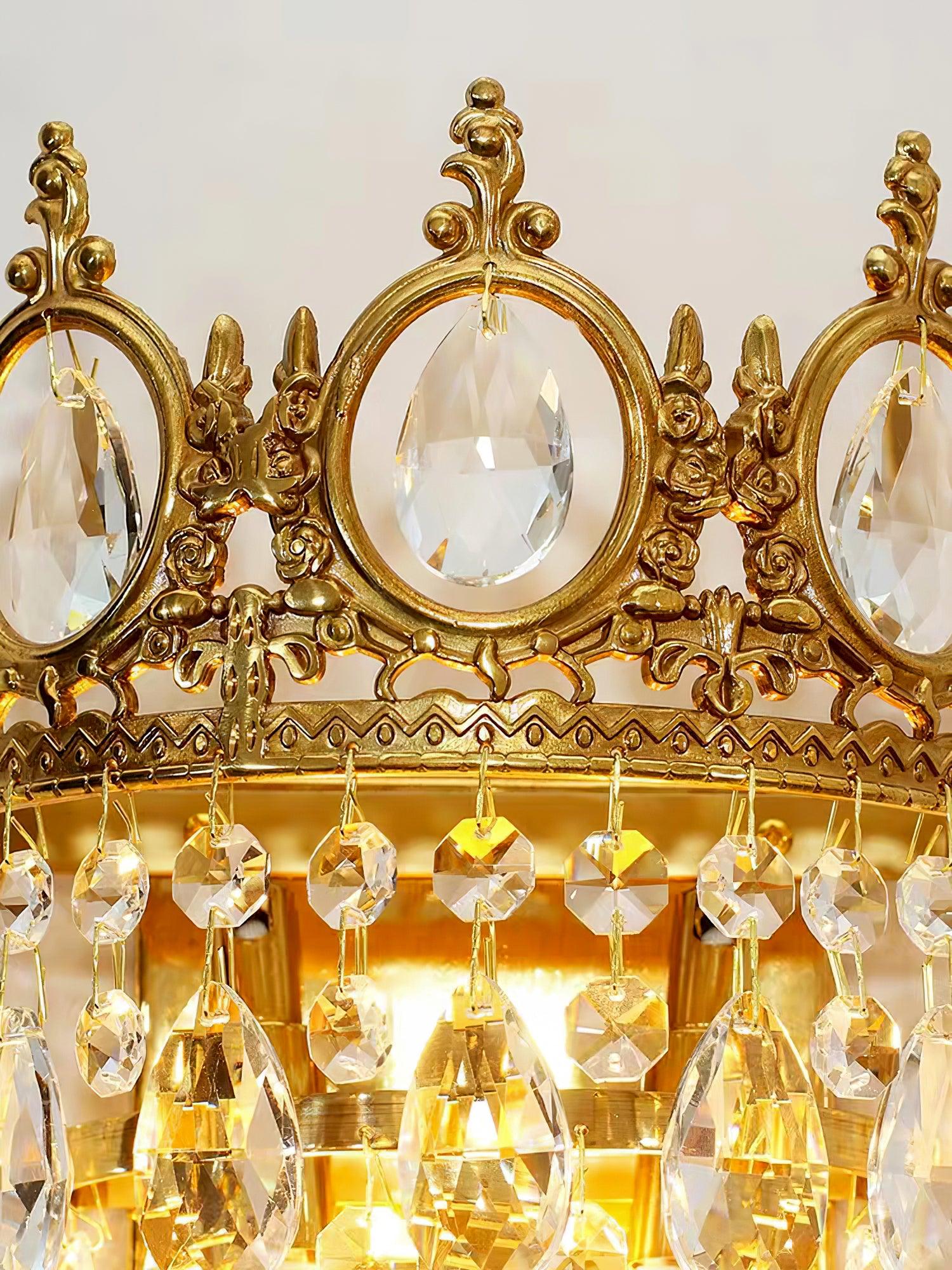 Ulliryra Vintage Crystal Wall Light