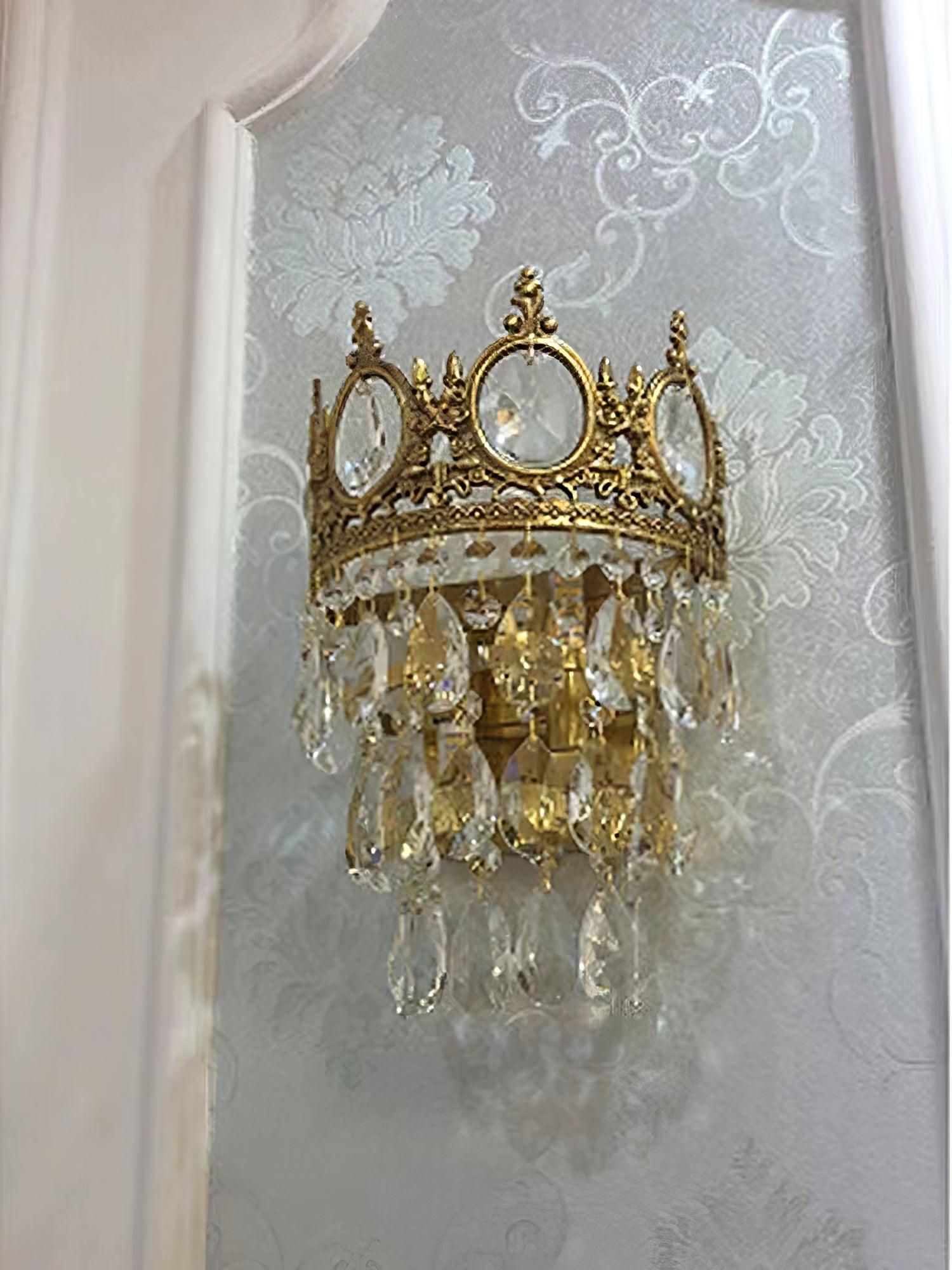Ulliryra Vintage Crystal Wall Light