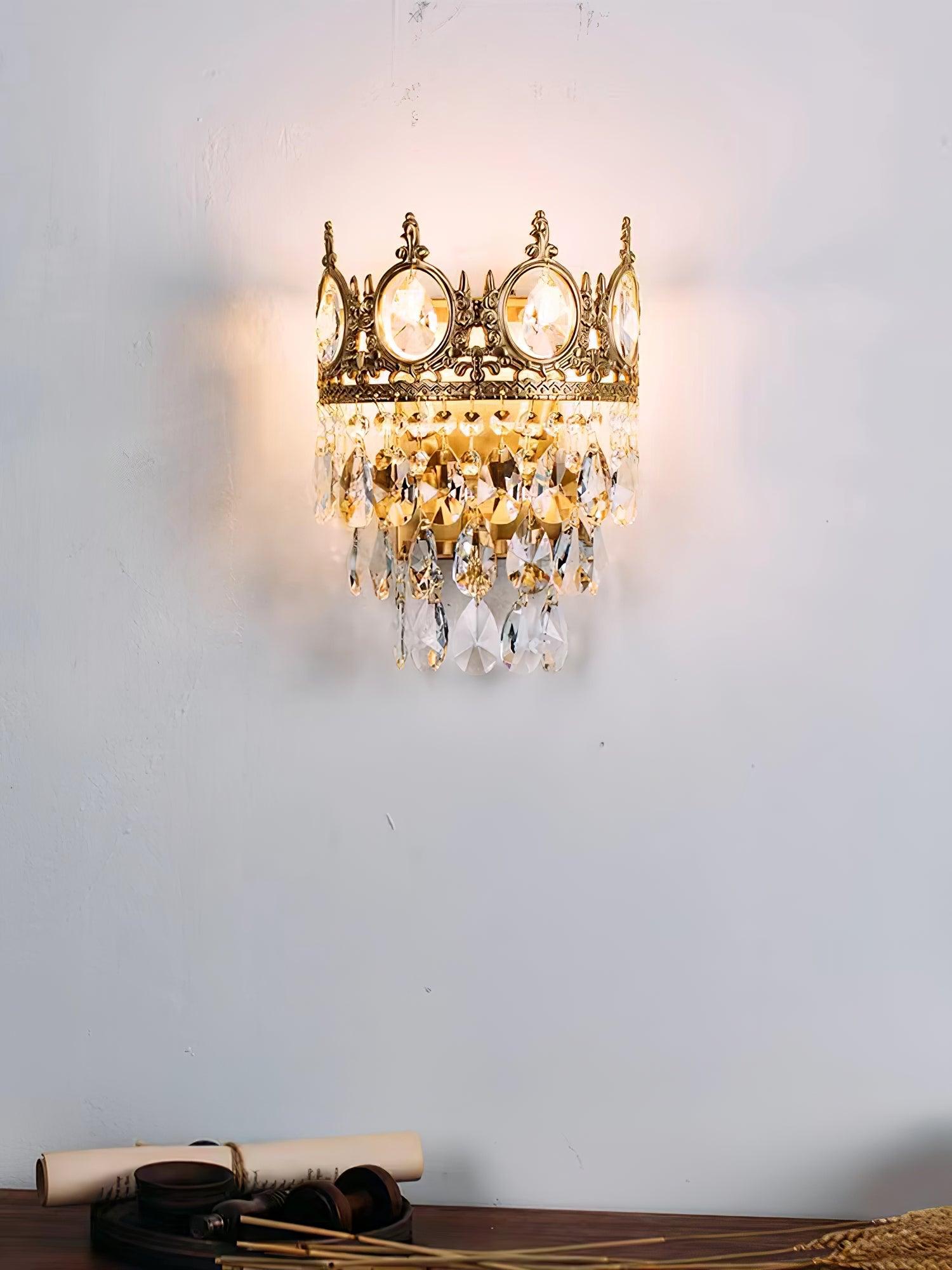Ulliryra Vintage Crystal Wall Light