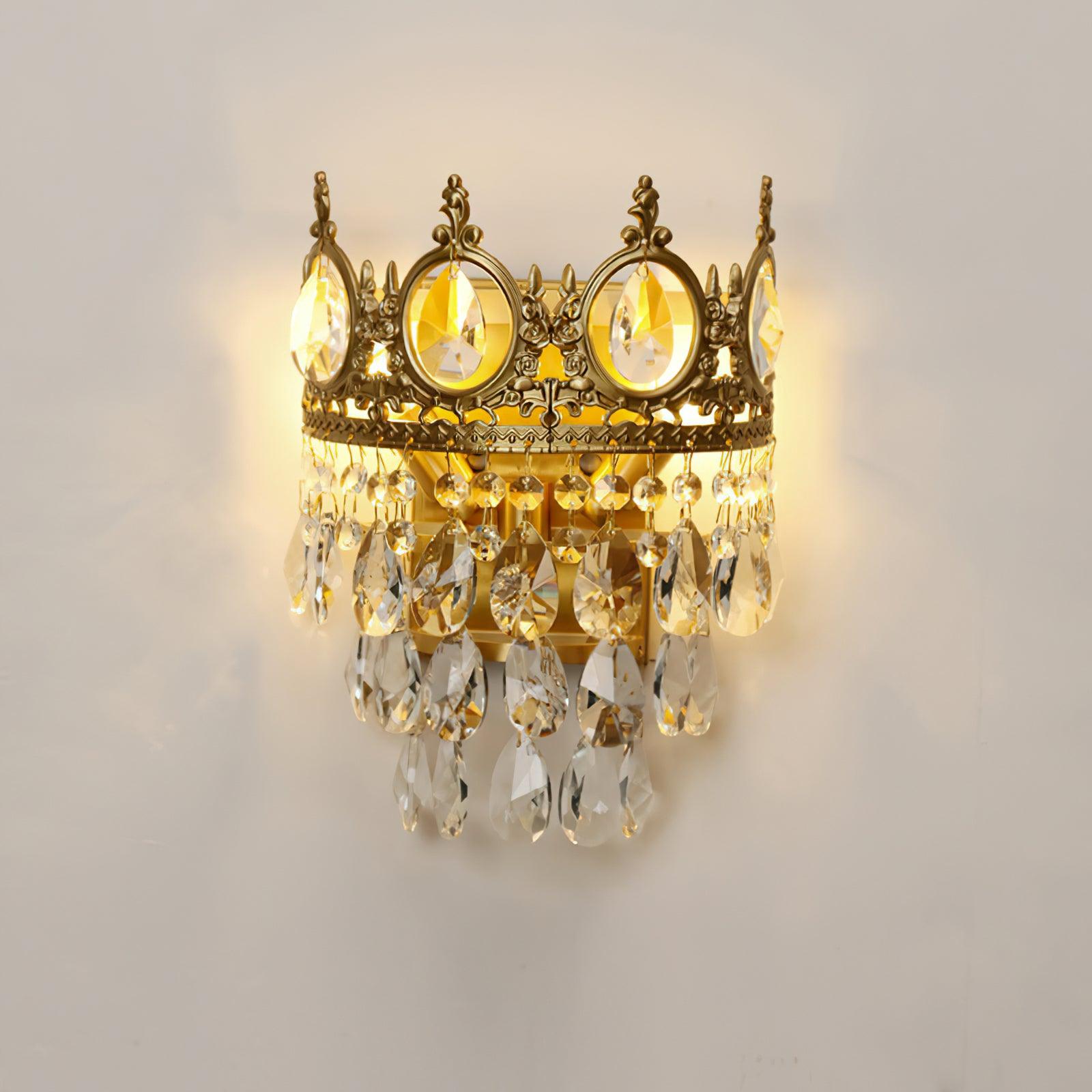 Ulliryra Vintage Crystal Wall Light