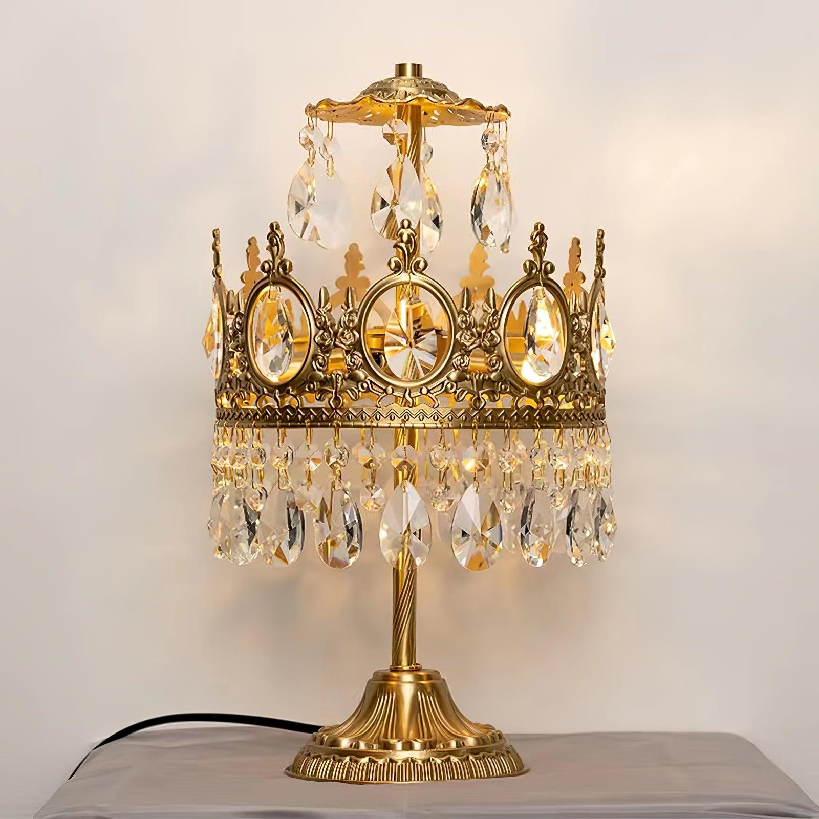 Regalia Vintage Crystal Table Light - Letslighting