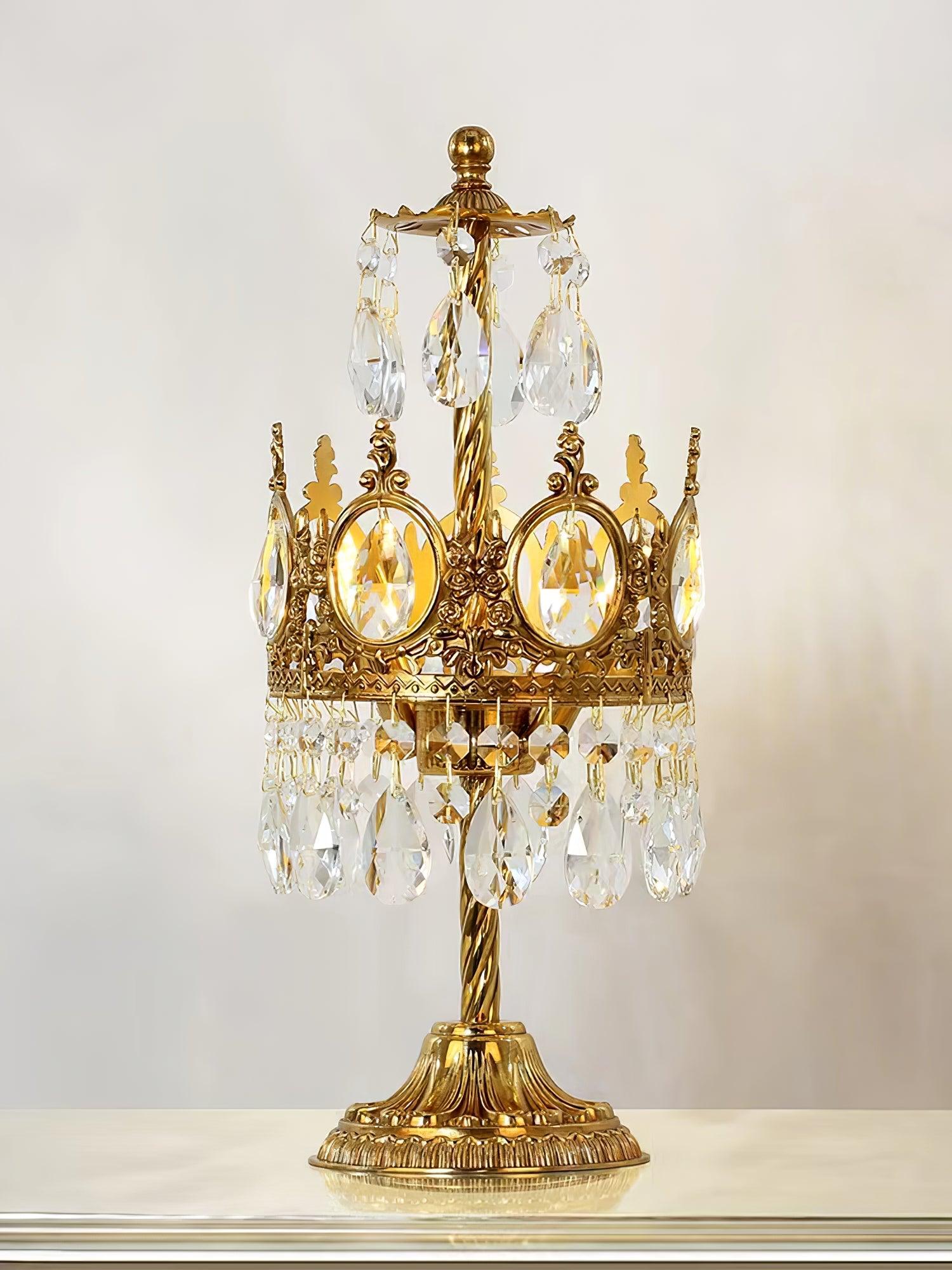 Regalia Vintage Crystal Table Light - Letslighting