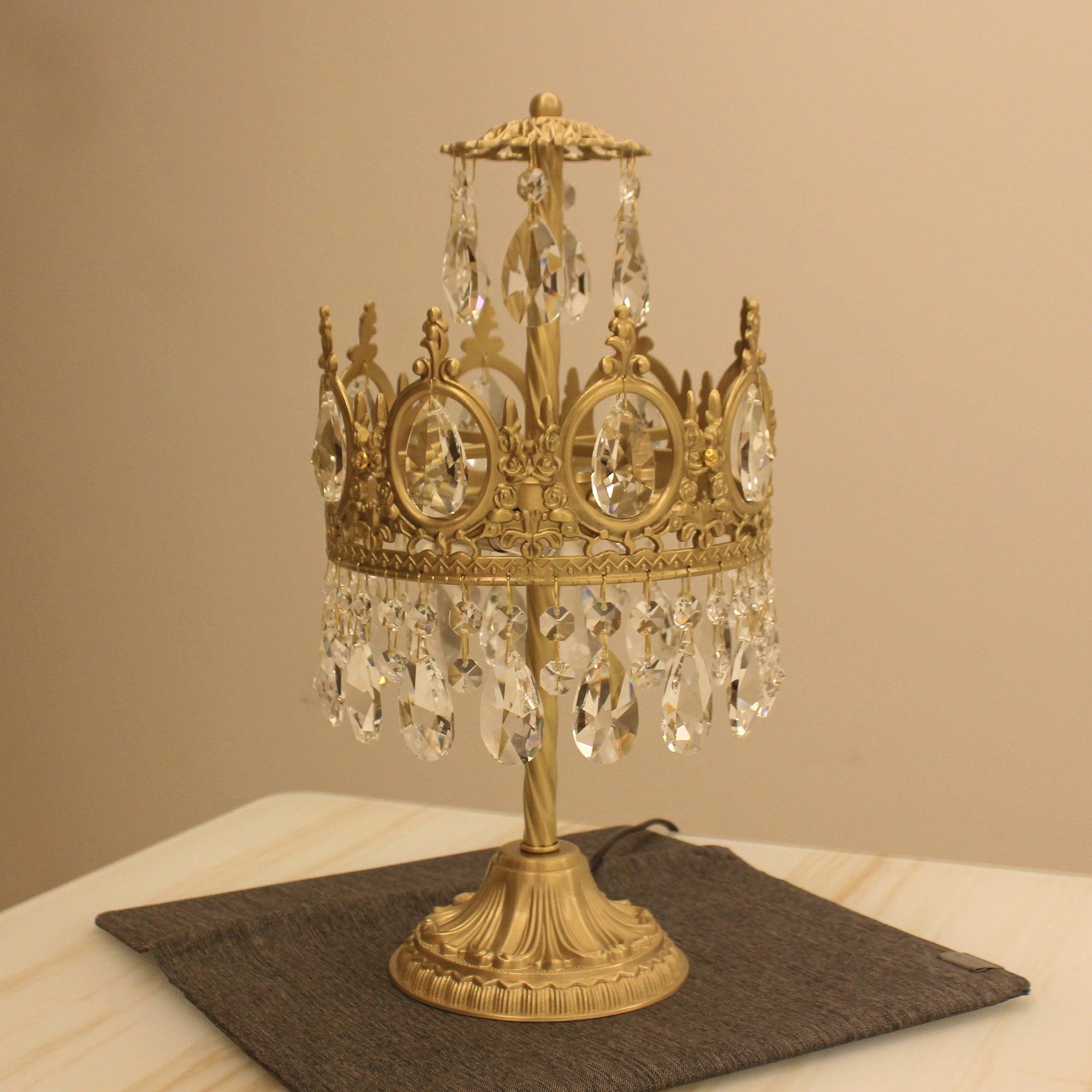 Regalia Vintage Crystal Table Light - Letslighting