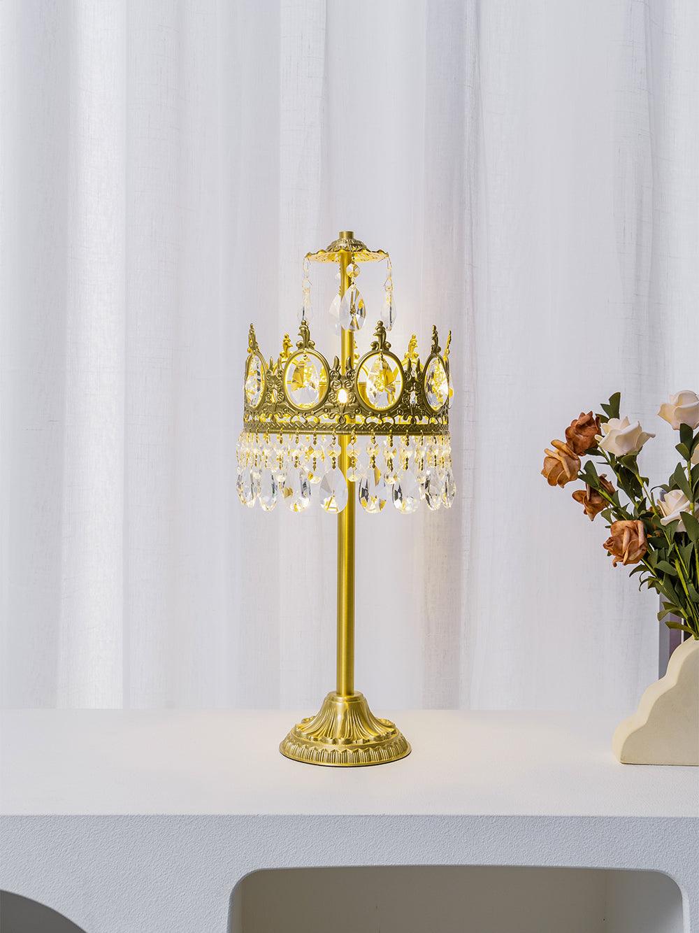 Regalia Vintage Crystal Table Light - Letslighting