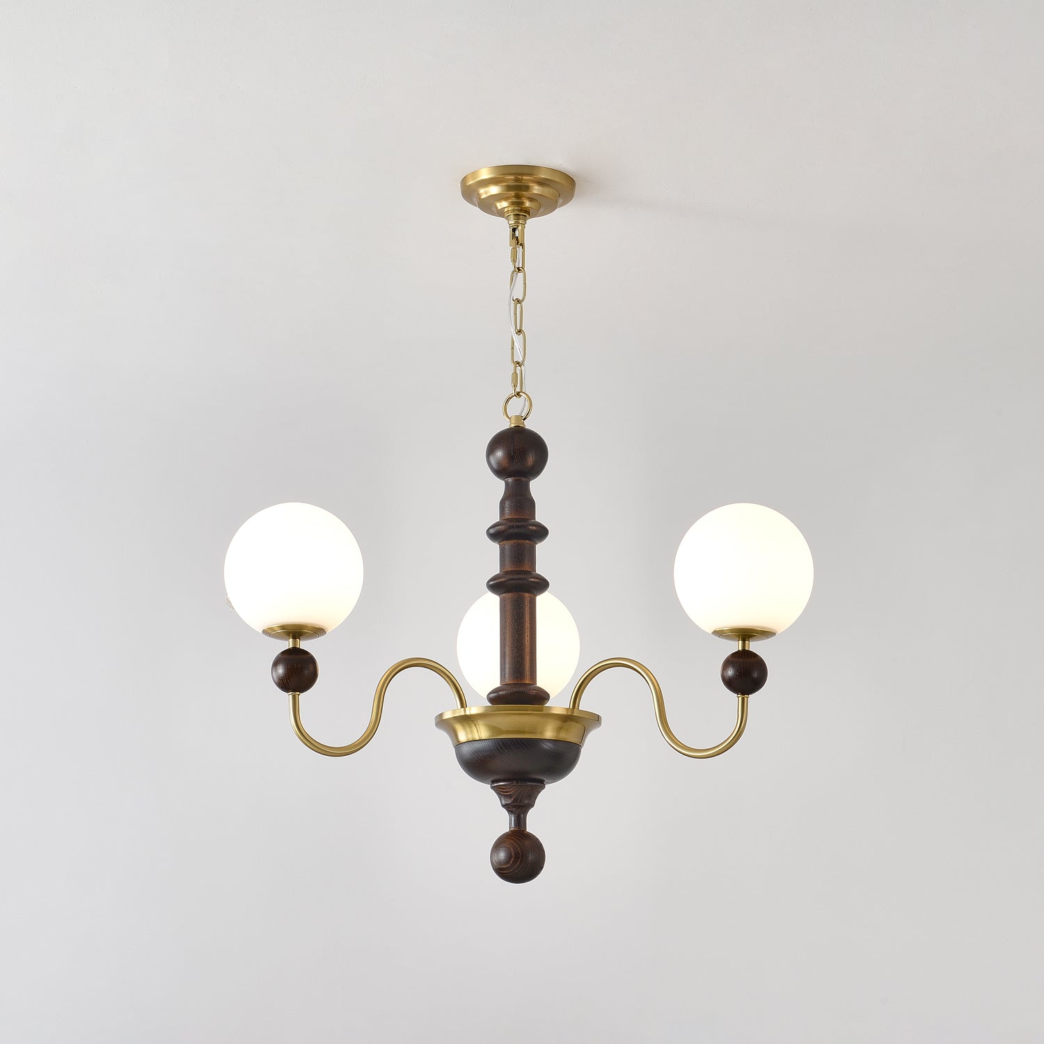 Aurora Chandelier Vintage Curved Sphere - Letslighting