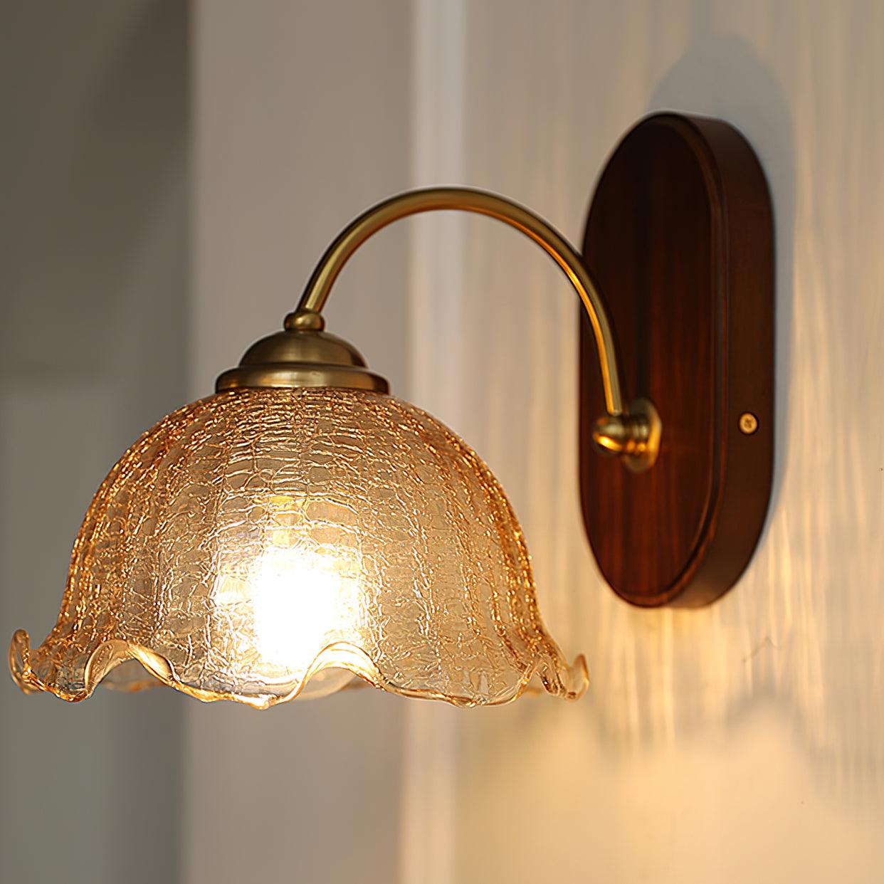 Esola White Glass Wall Lamp - Letslighting