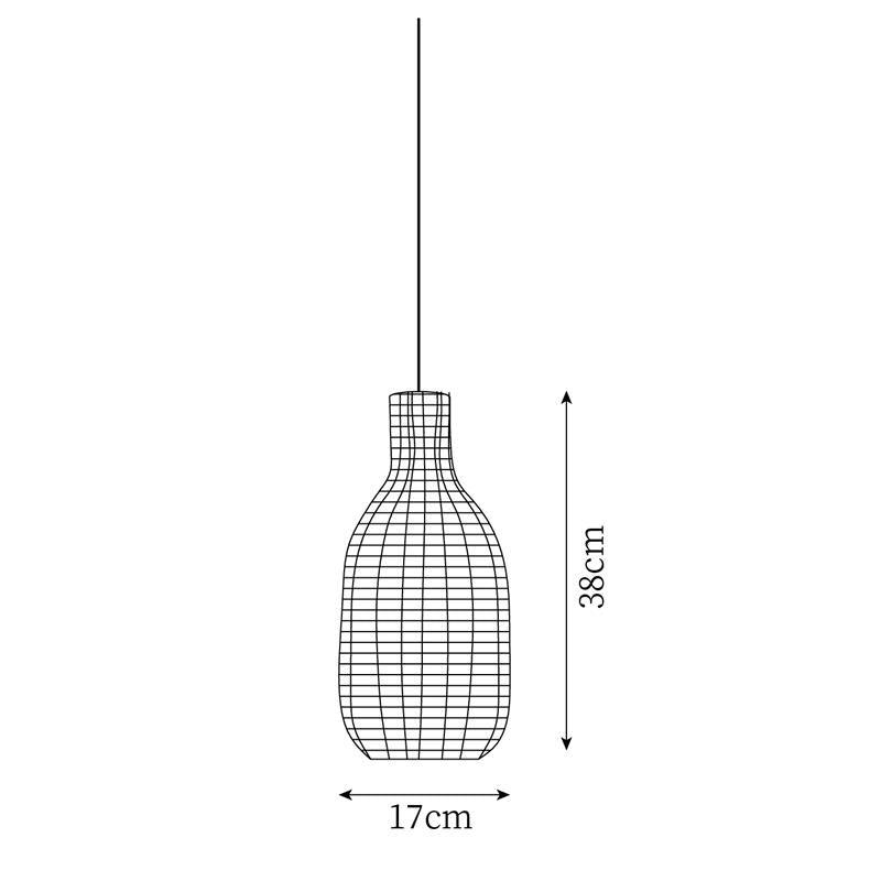 Savana Rattan Pendant Light - Letslighting
