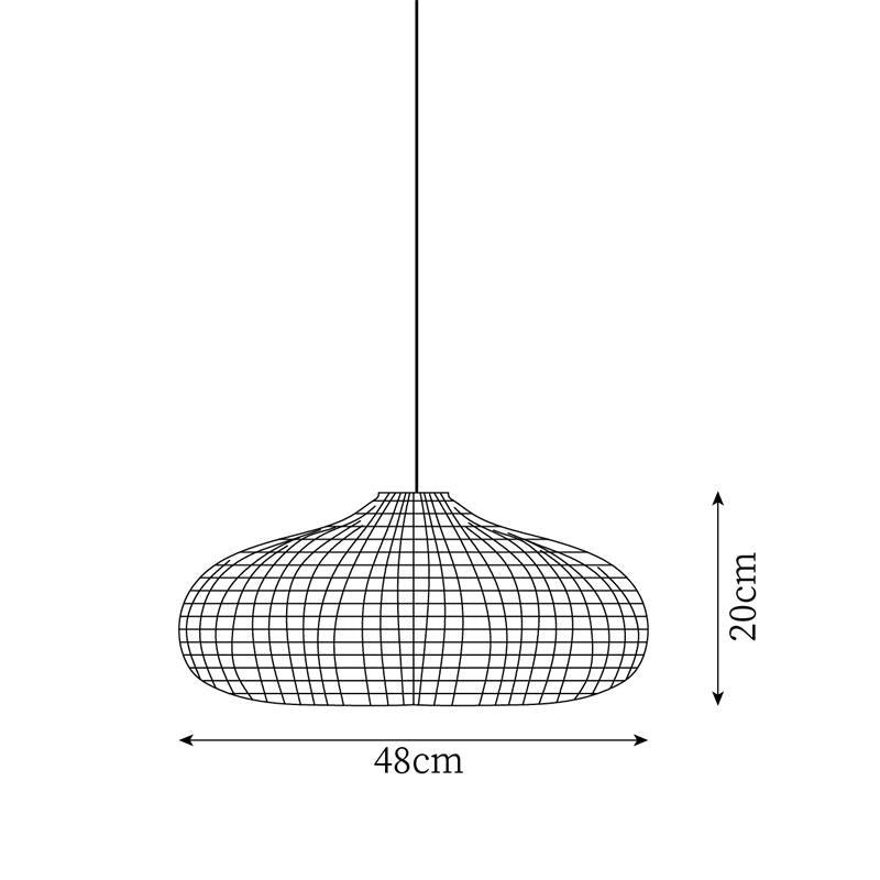Savana Rattan Pendant Light - Letslighting