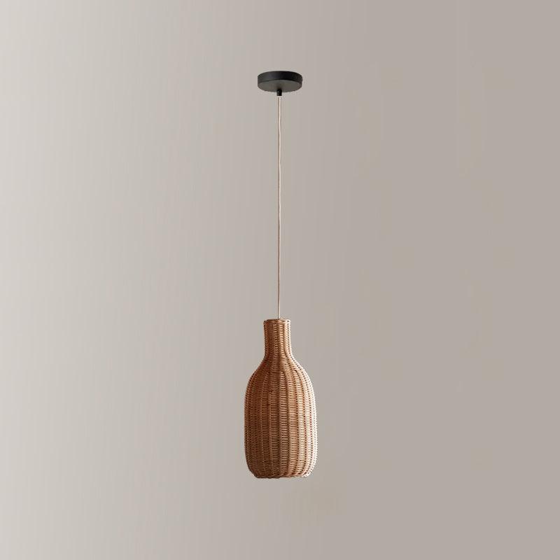 Vintage Rattan Pendant Lamp - Blowlighting