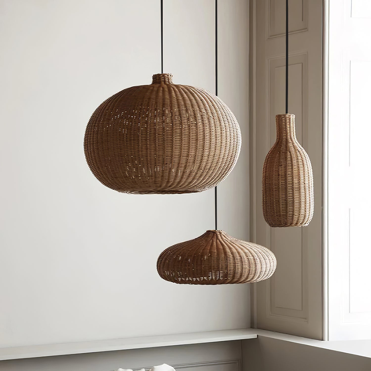 Savana Rattan Pendant Light - Letslighting
