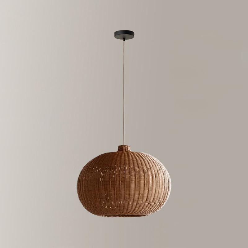 Vintage Rattan Pendant Lamp - Blowlighting