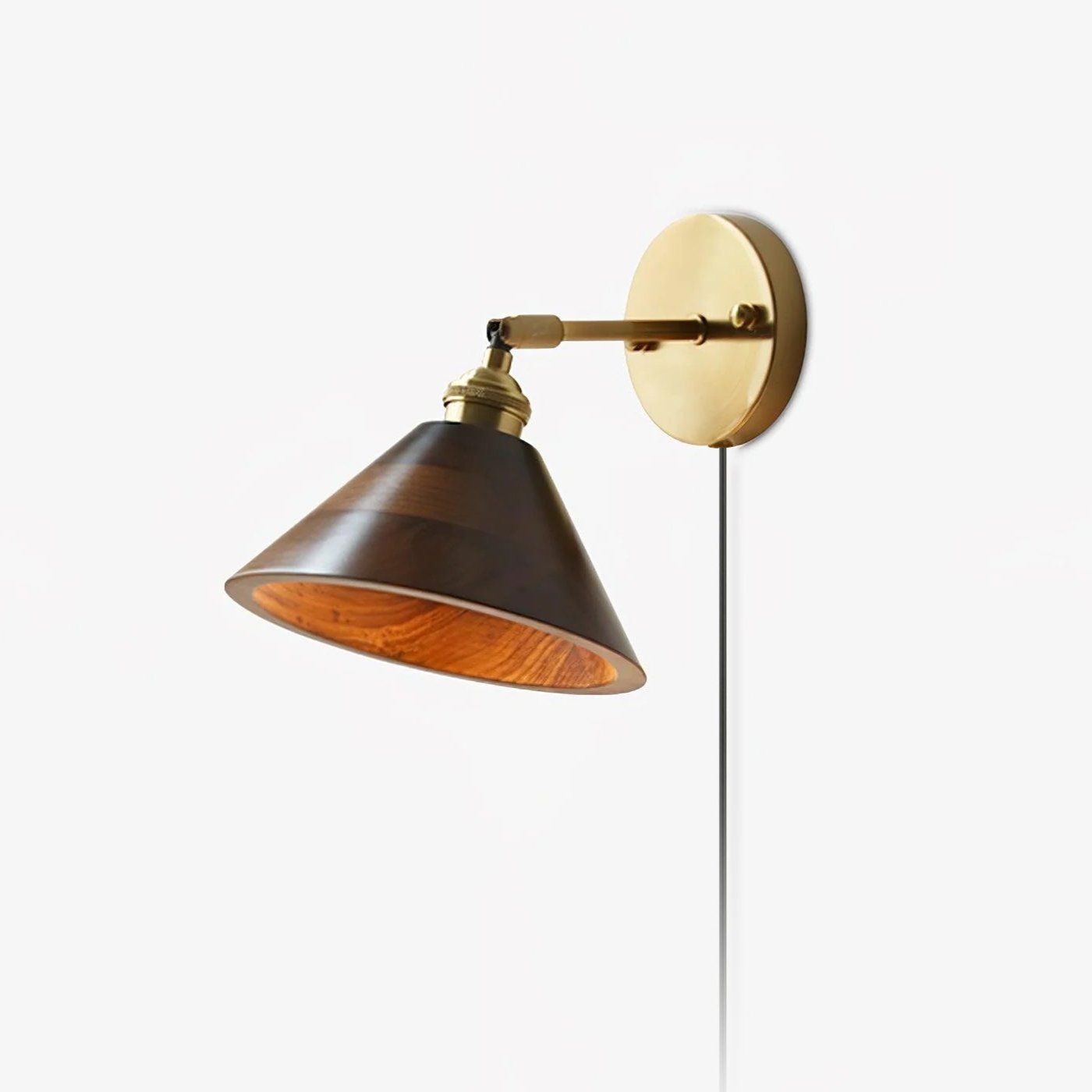 Lumocse Vintage Wood Wall Lamp - Letslighting