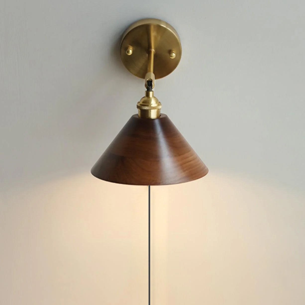 Lumocse Vintage Wood Wall Lamp - Letslighting