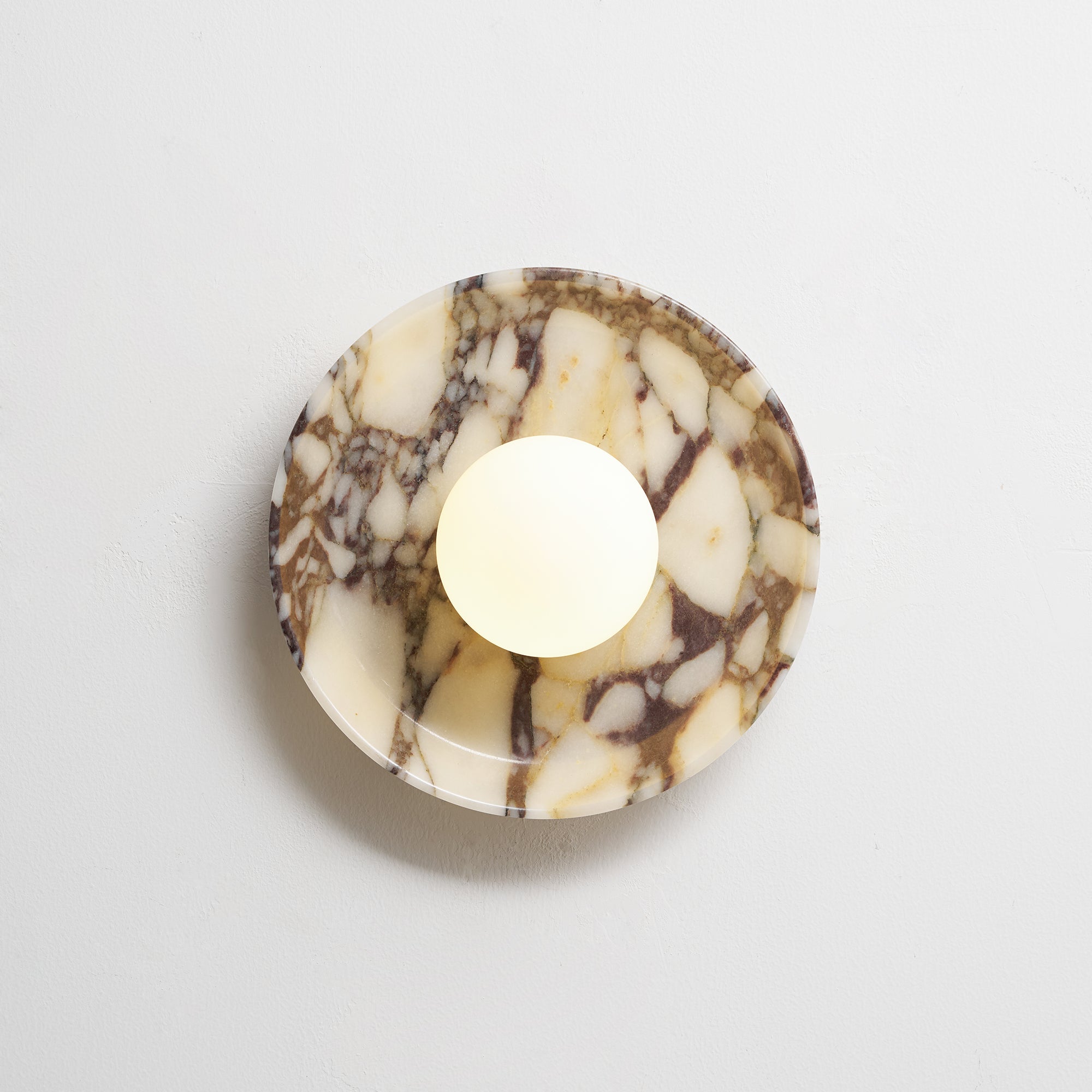 Cacariel Modern Minimalist Marble Glass Wall Lamp - Letslighting