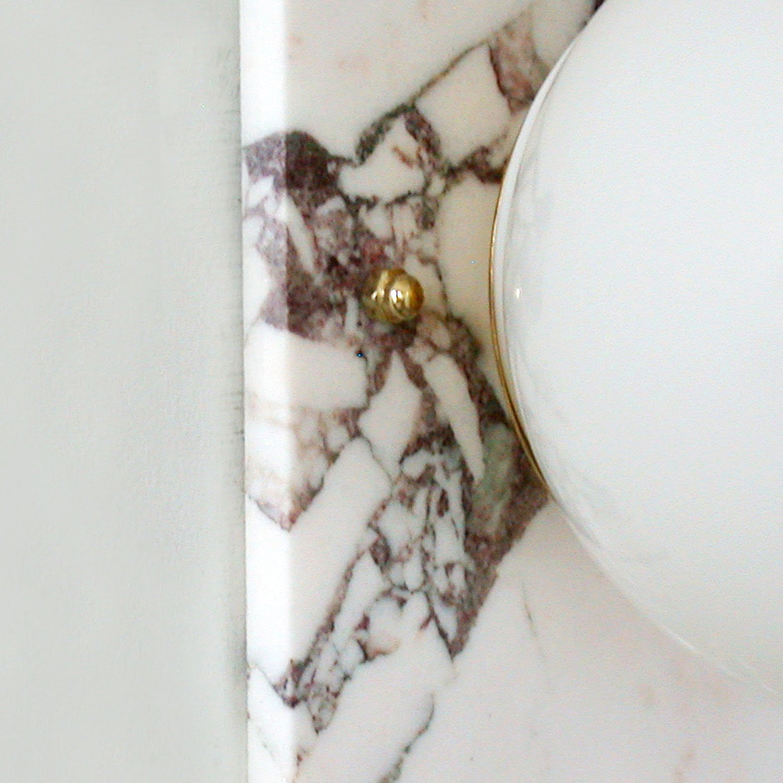 Evenara Modern Minimalist Oval Marble Glass Wall Lamp - Letslighting