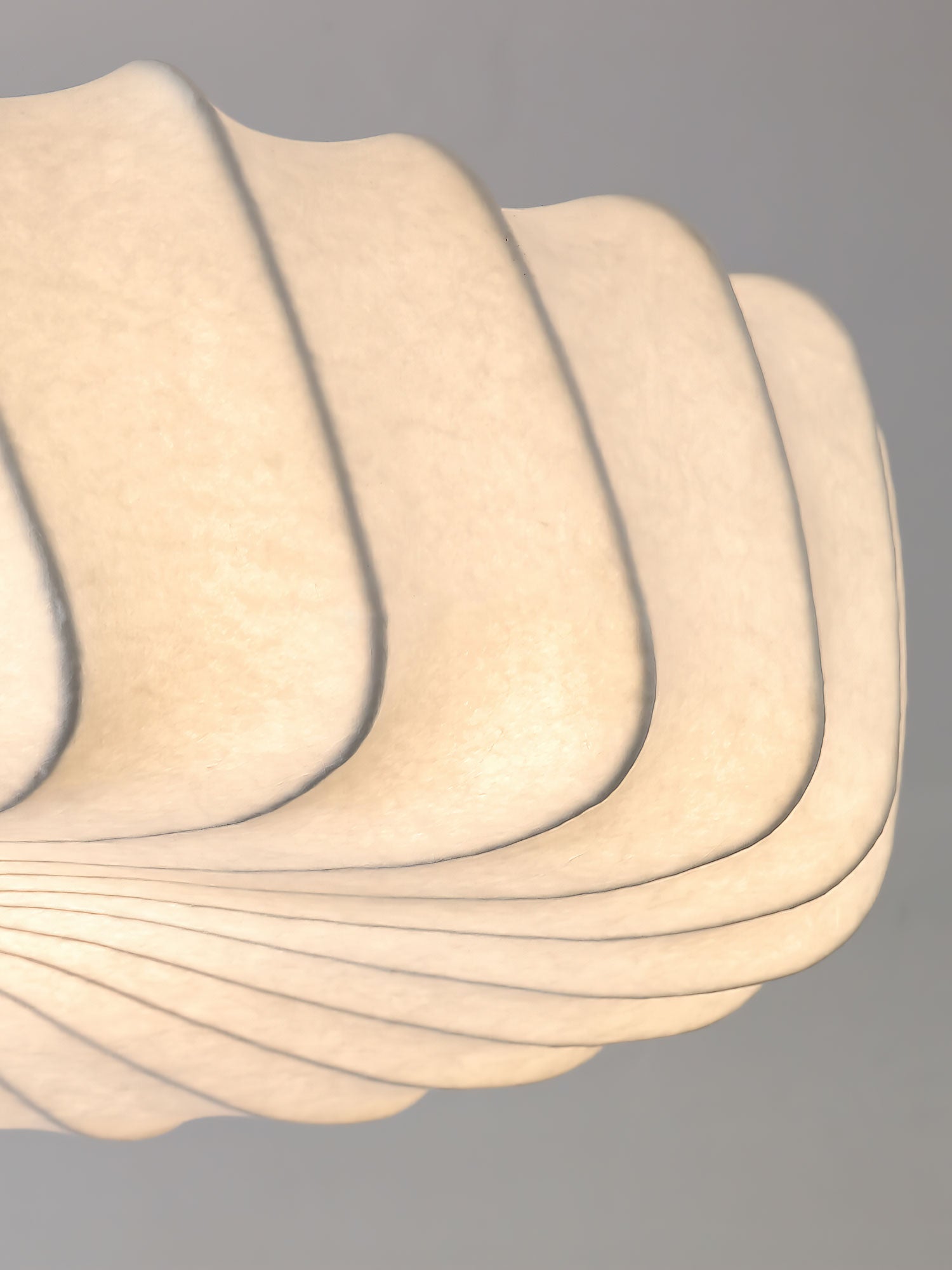 Zelore Swirl Fabric Bronze Pendant Light - Letslighting