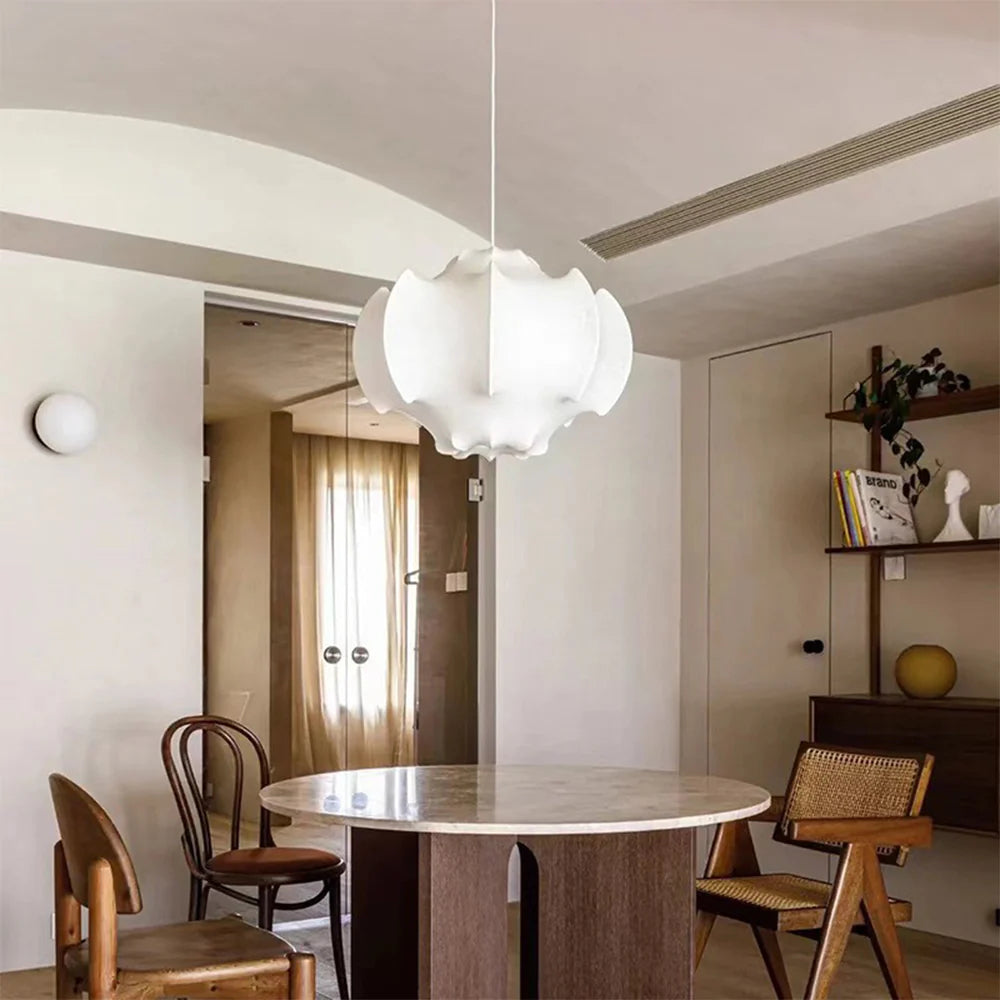 Ritta Comfort Classical Pendant Light Fabric Living Room - Letslighting