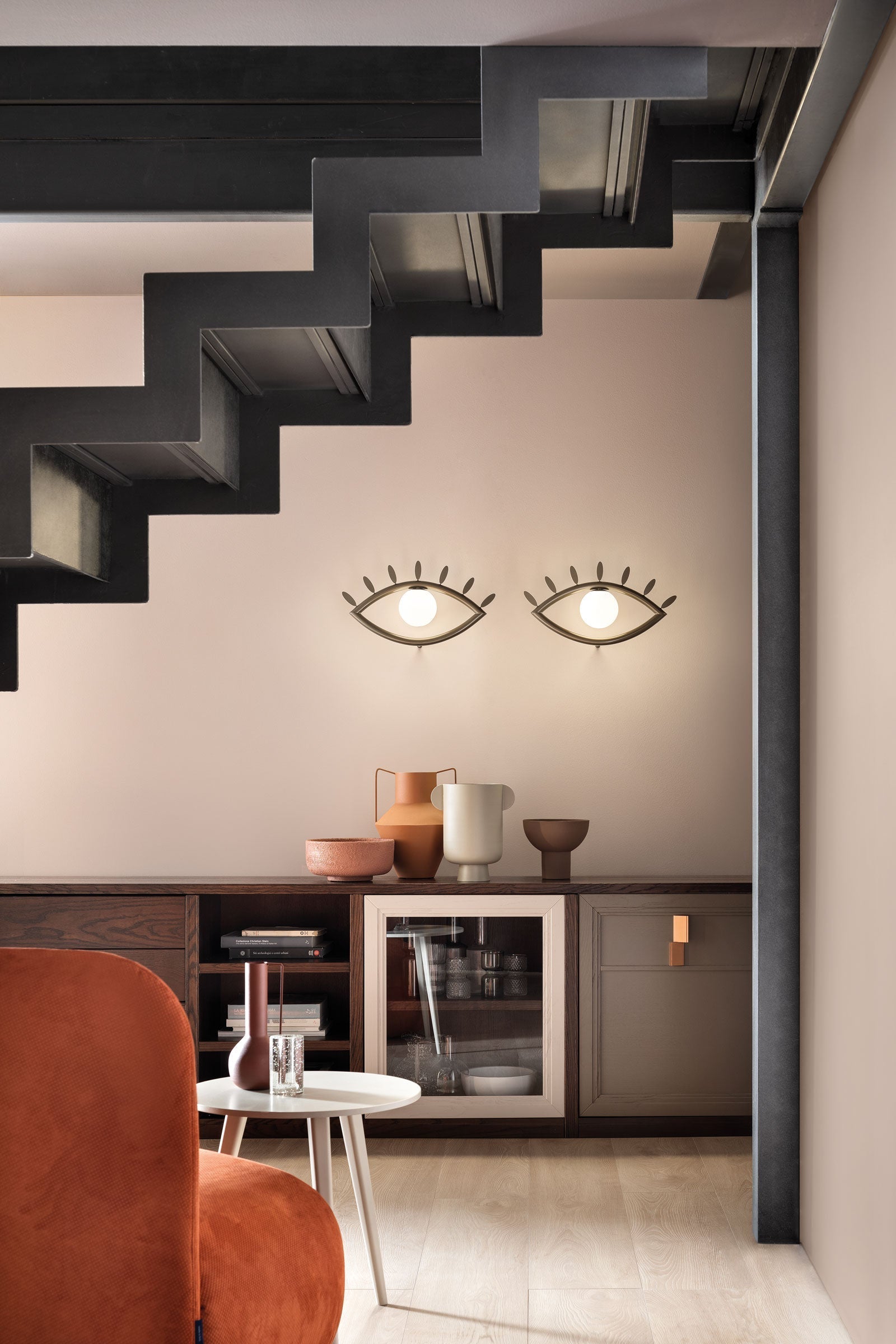 Oldore Individual Creativity Brass Glass Wall Lamp - Letslighting