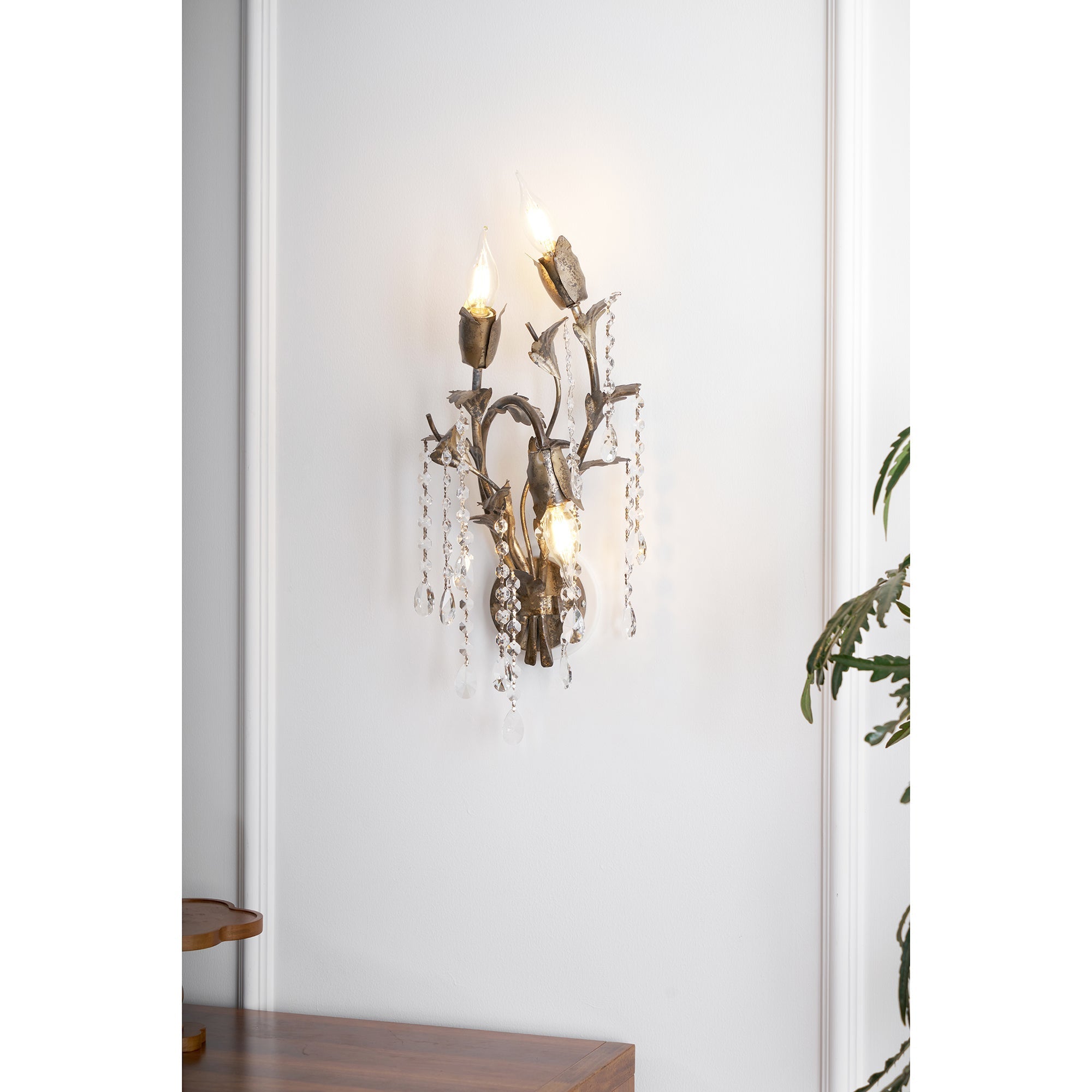 Otalara Individual Creativity Crystal Wall Lamp - Letslighting