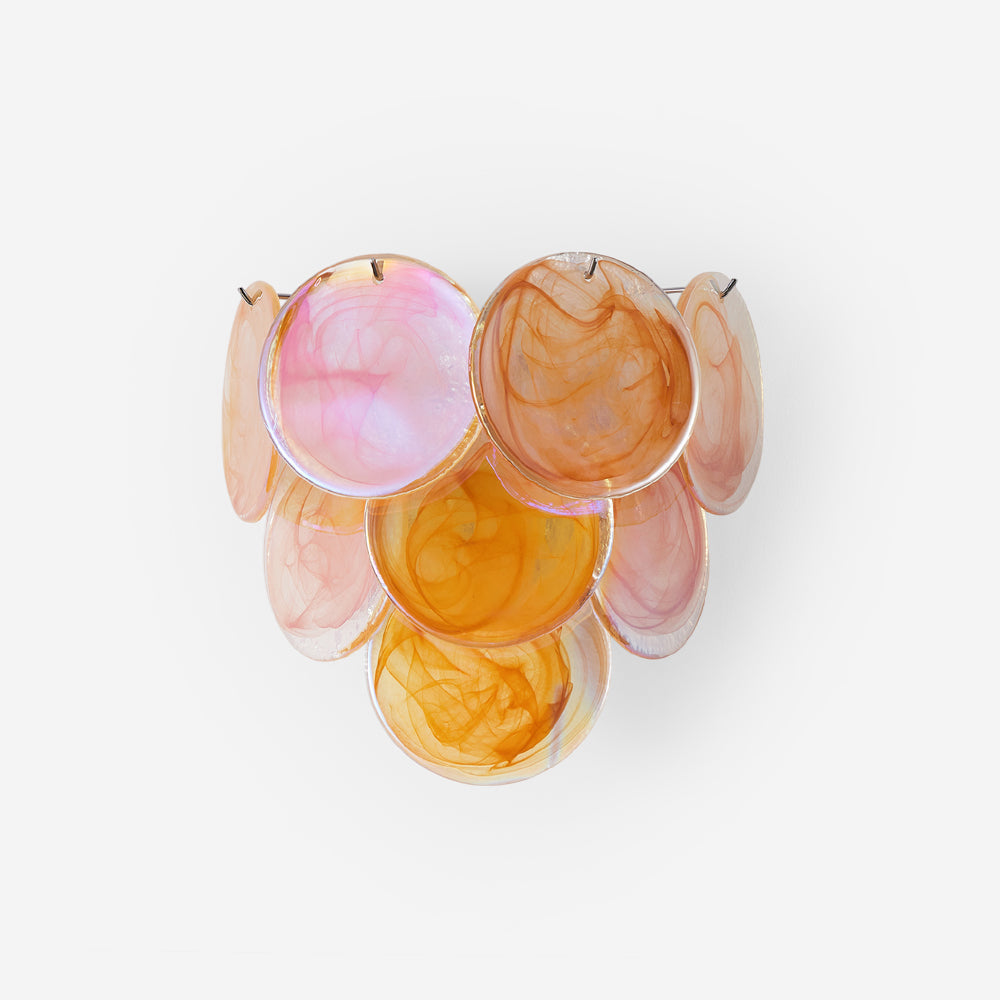 Vivelle Wall Light Ethereal Glass Petal - Letslighting