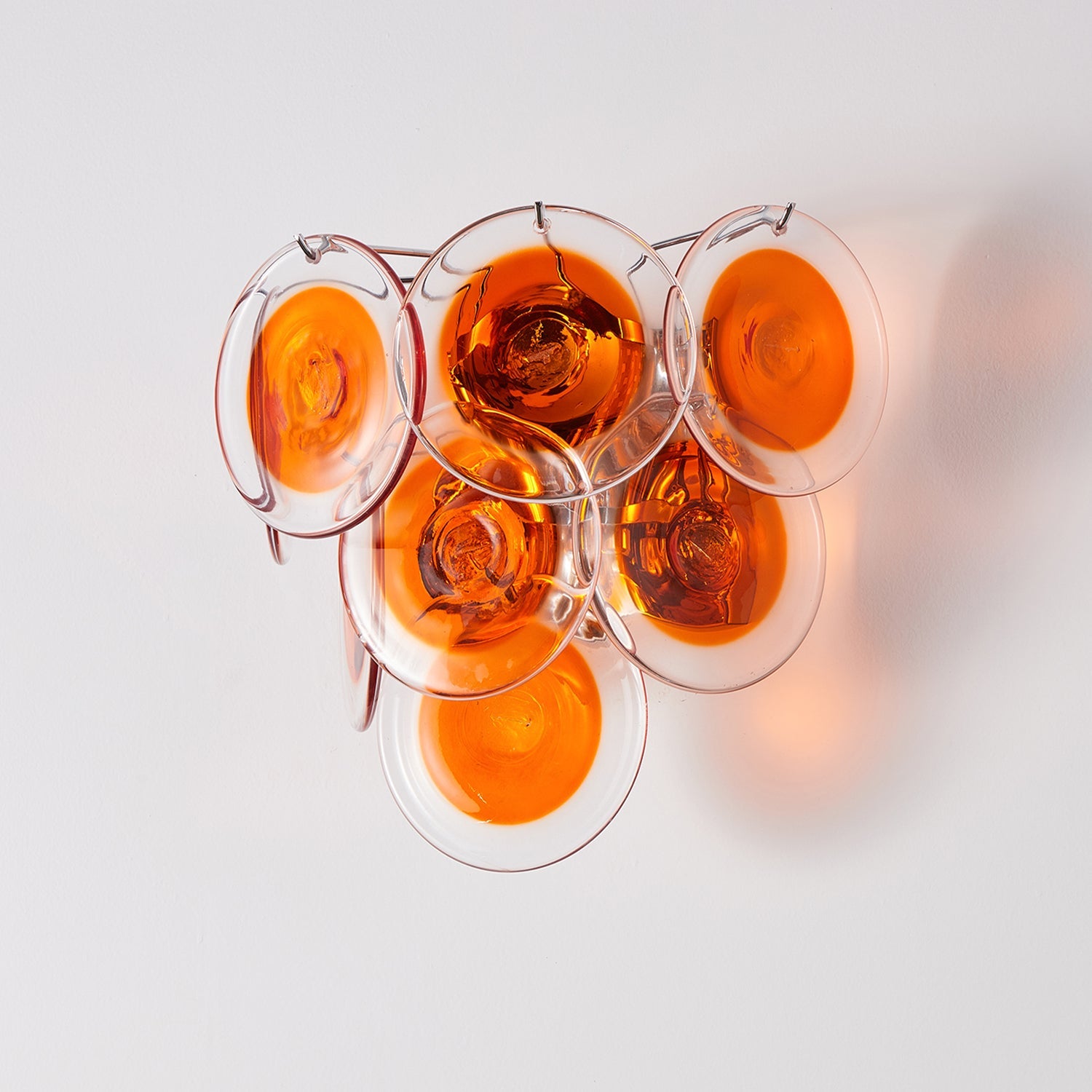 Vivelle Wall Light Ethereal Glass Petal - Letslighting