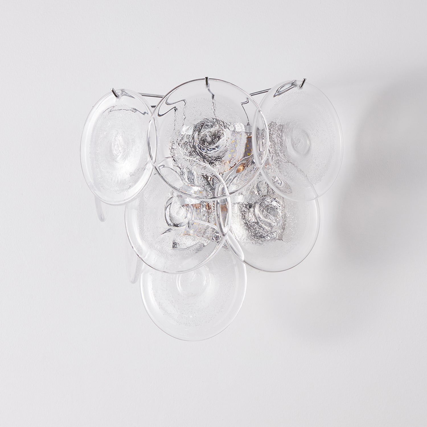Vivelle Wall Light Ethereal Glass Petal - Letslighting