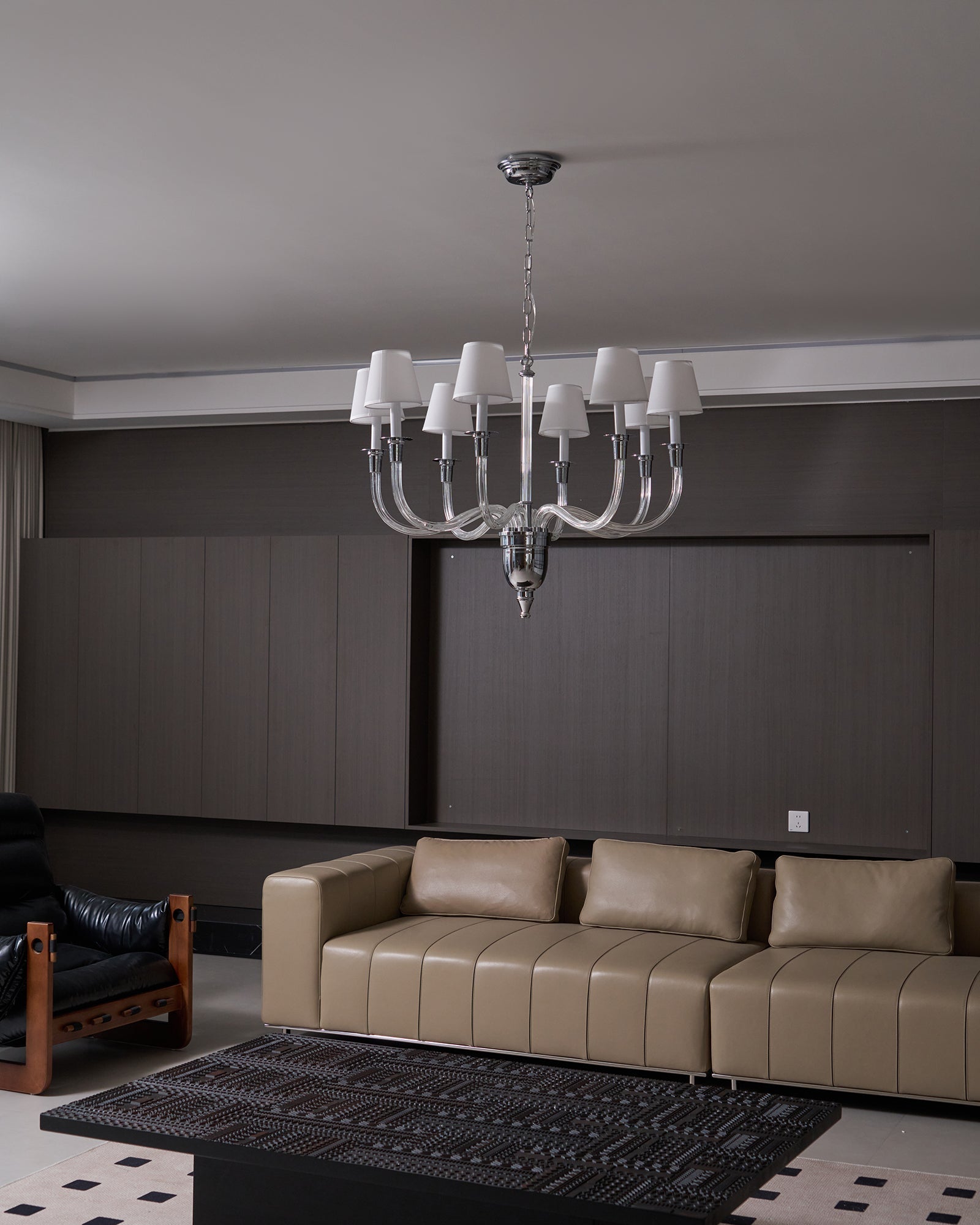Syvinor Postmodern Luxury Crystal Fabric Chandelier - Letslighting