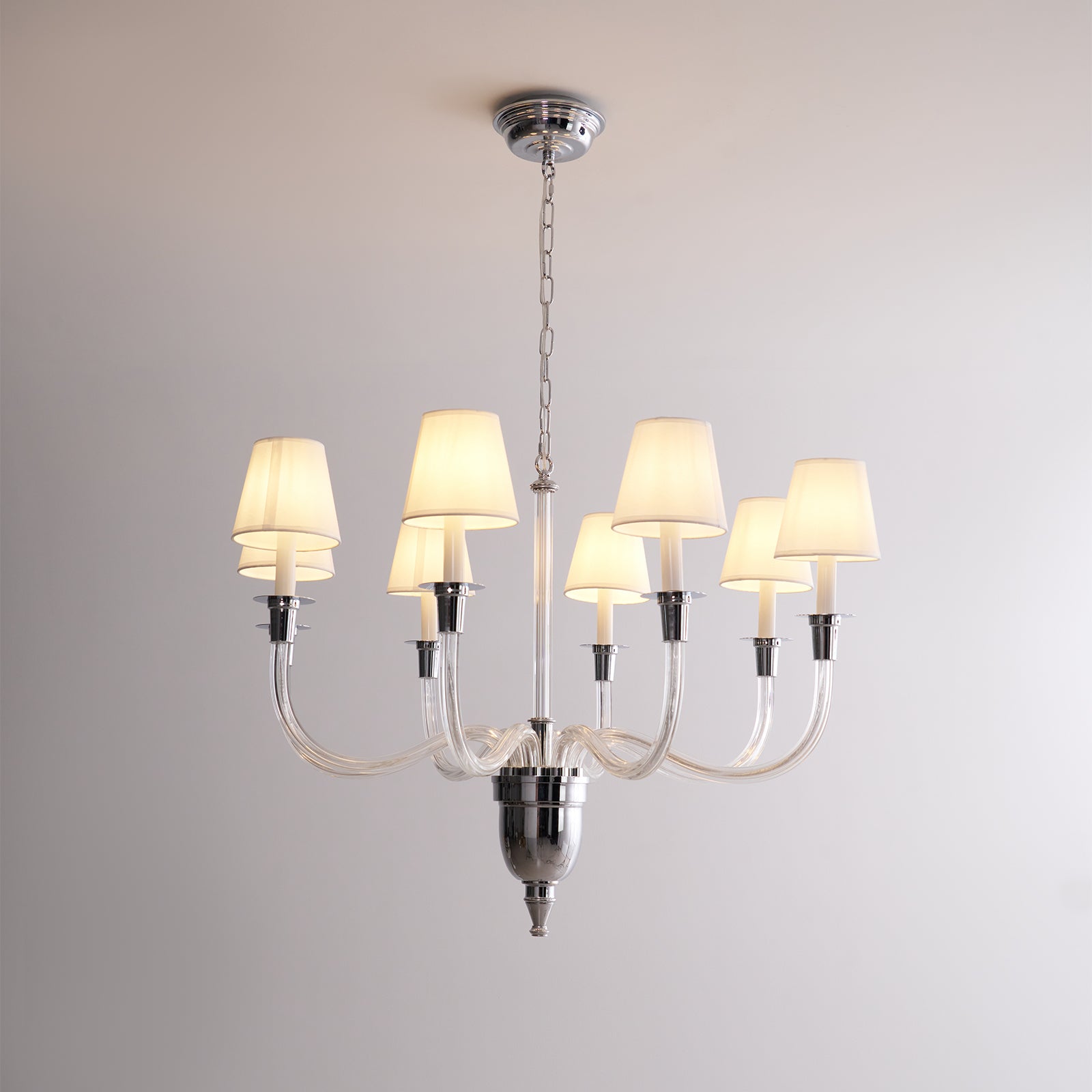 Syvinor Postmodern Luxury Crystal Fabric Chandelier - Letslighting