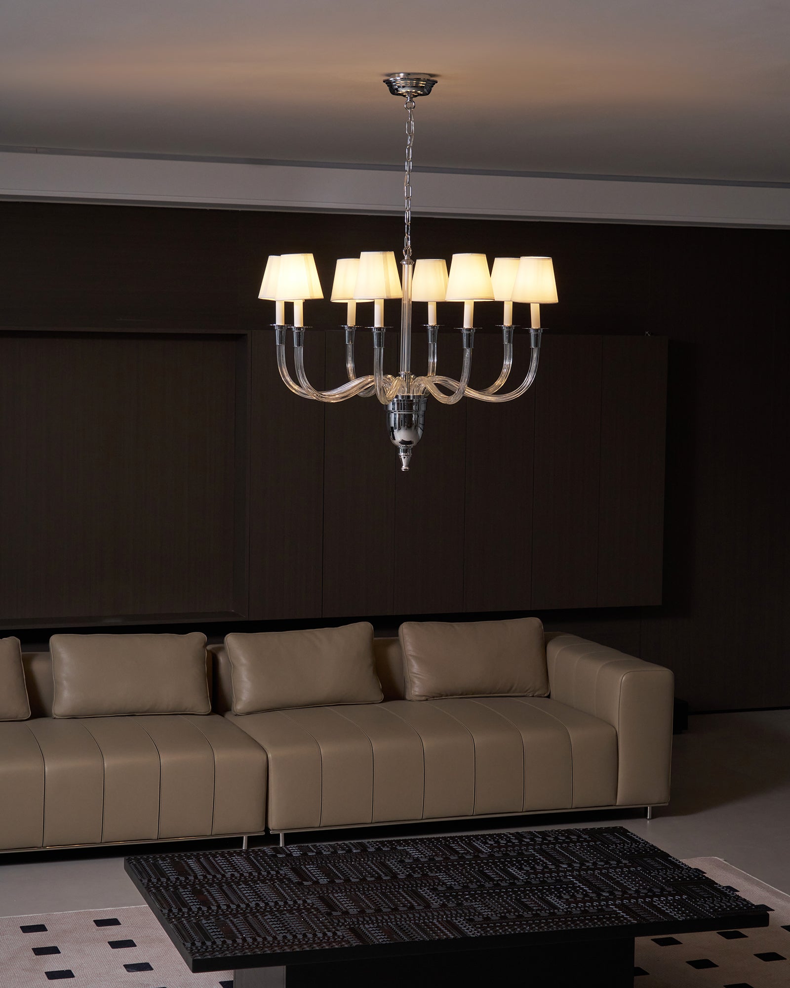 Syvinor Postmodern Luxury Crystal Fabric Chandelier - Letslighting
