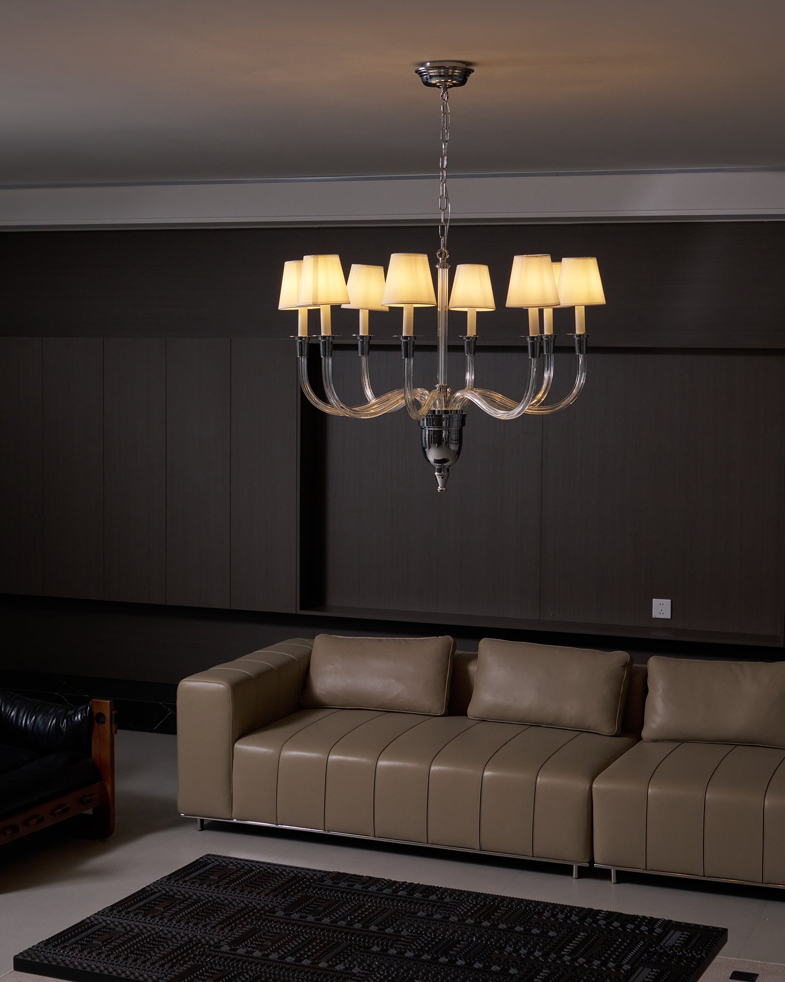 Syvinor Postmodern Luxury Crystal Fabric Chandelier - Letslighting