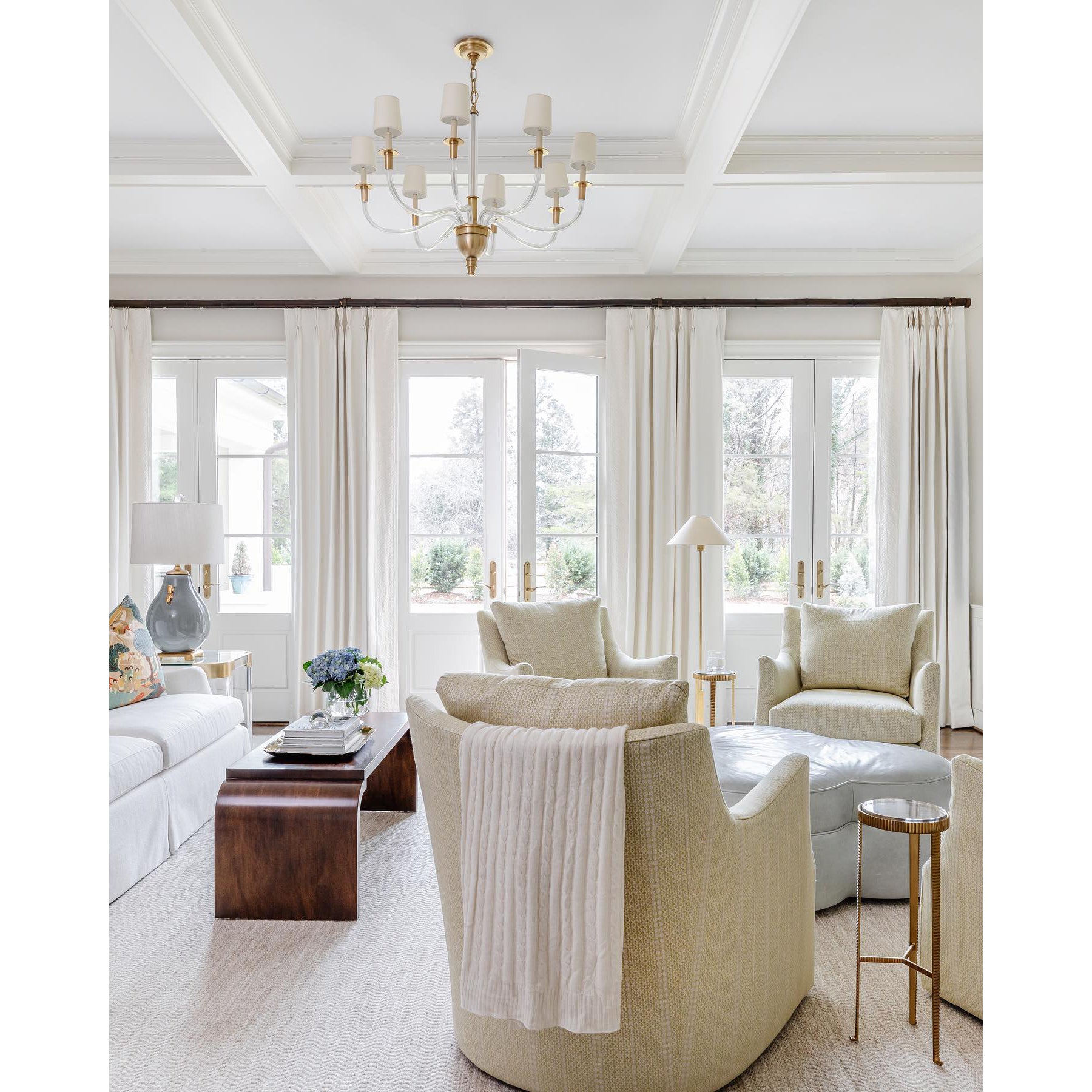 Syvinor Postmodern Luxury Crystal Fabric Chandelier - Letslighting
